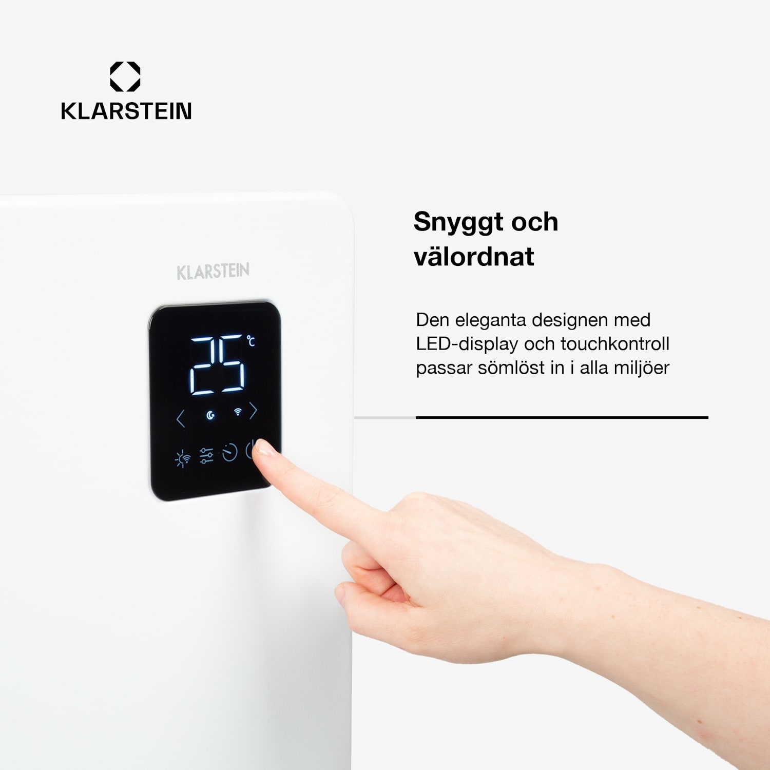 Bansin Smart 2500 konvektionsvärmare 2500 appstyrning 2500 W | Vit