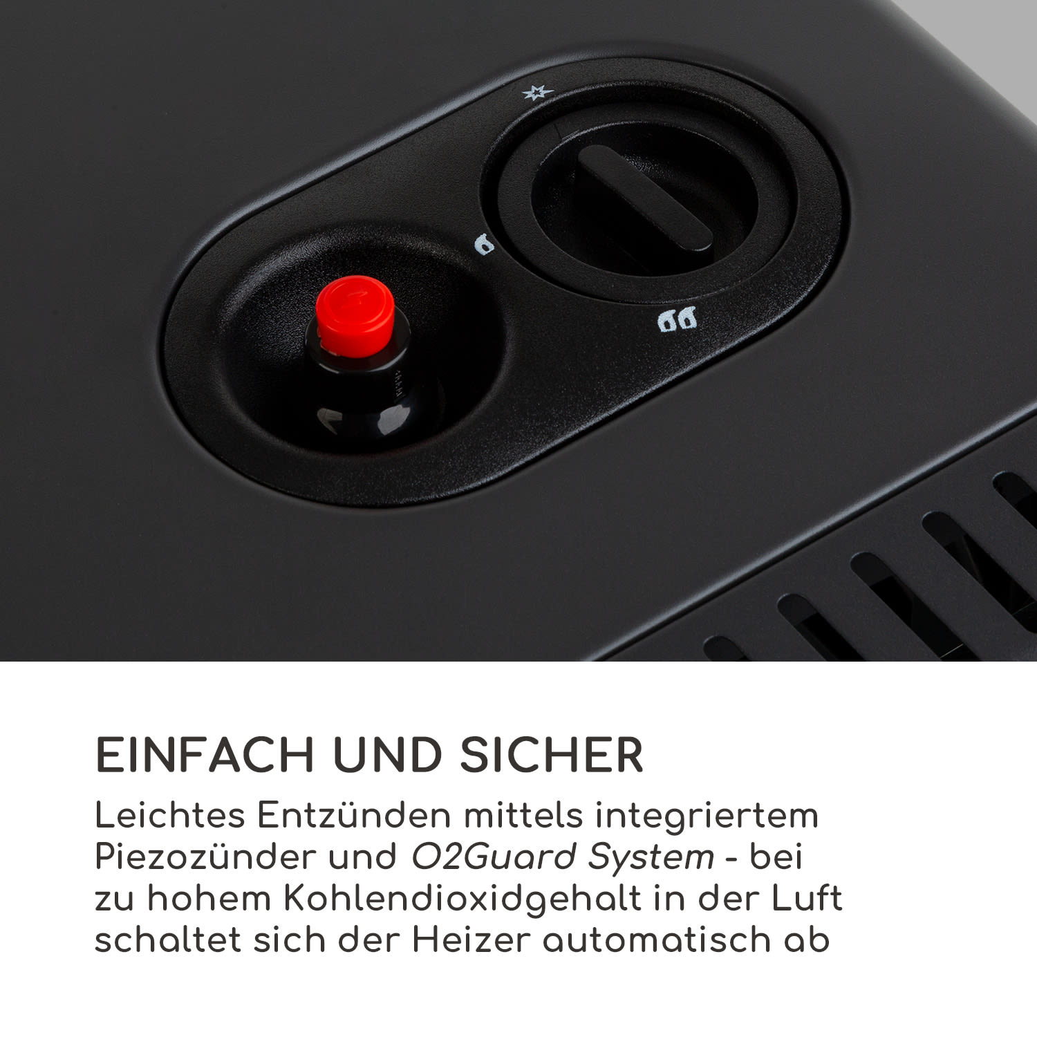 Andora Flame Gasheizofen Gasheizer Feuerschein bis 3,4kW 