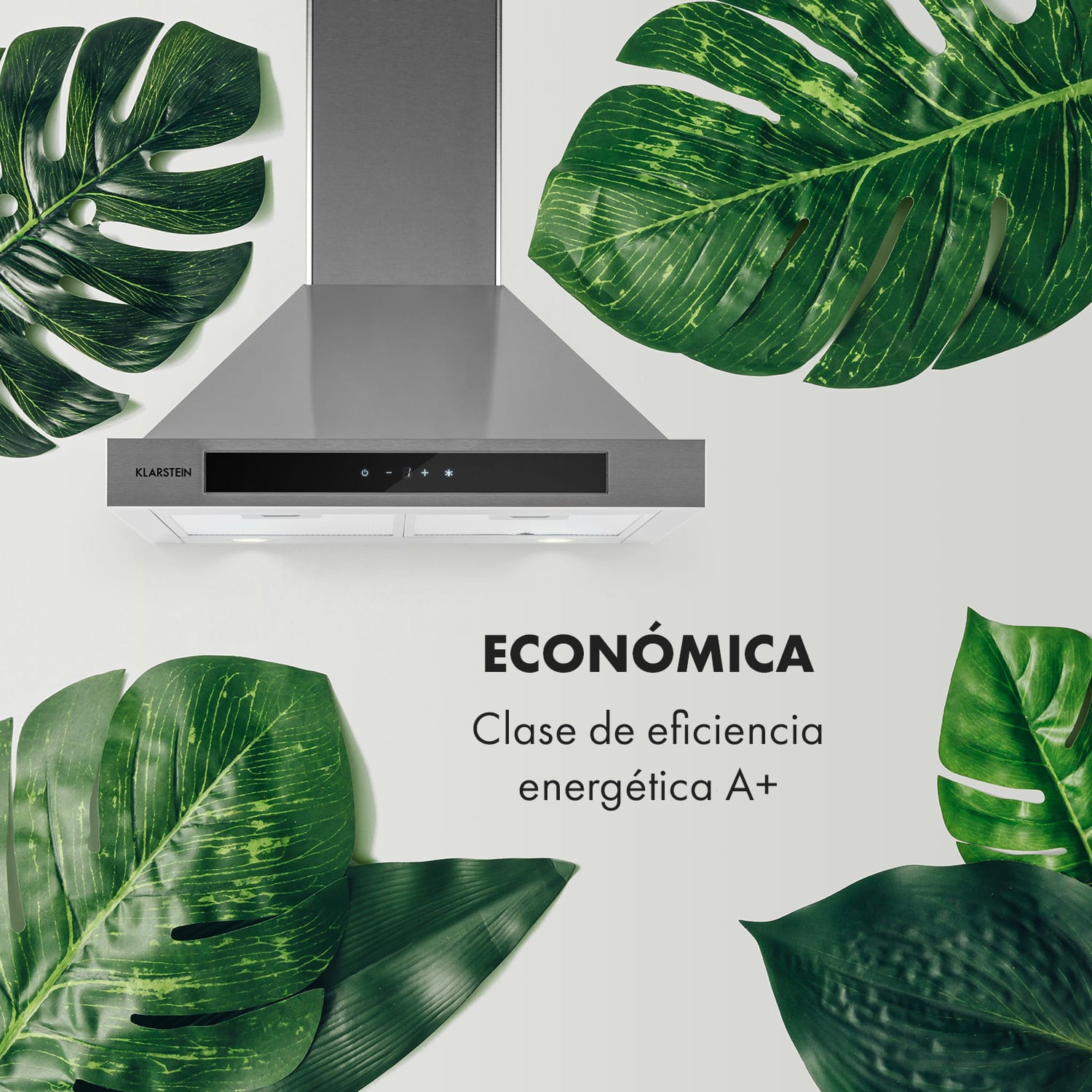 Zelda Eco 60 Campana extractora 240 W 3 niveles 410 m³/h LED EEK: A+ 