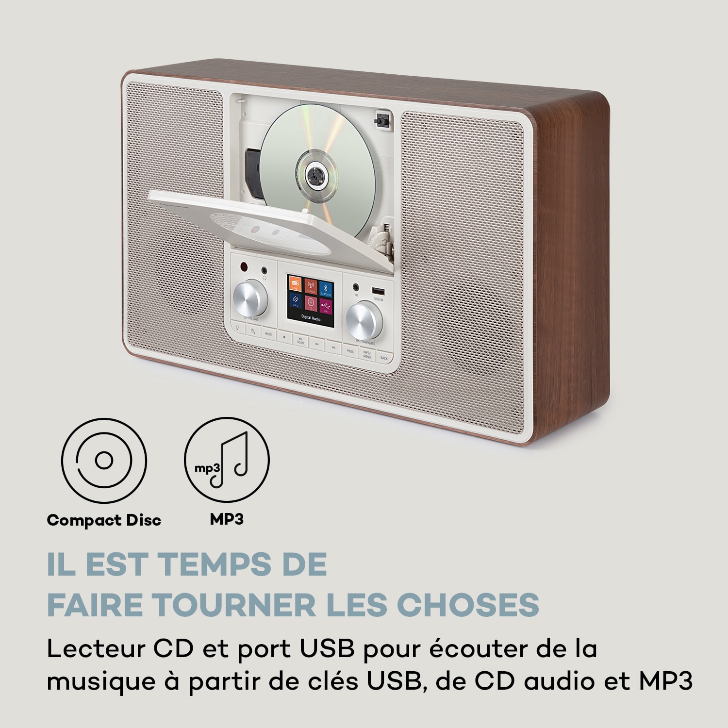 Scala VCD radio numérique CD BT MP3 radio DAB+ FM 