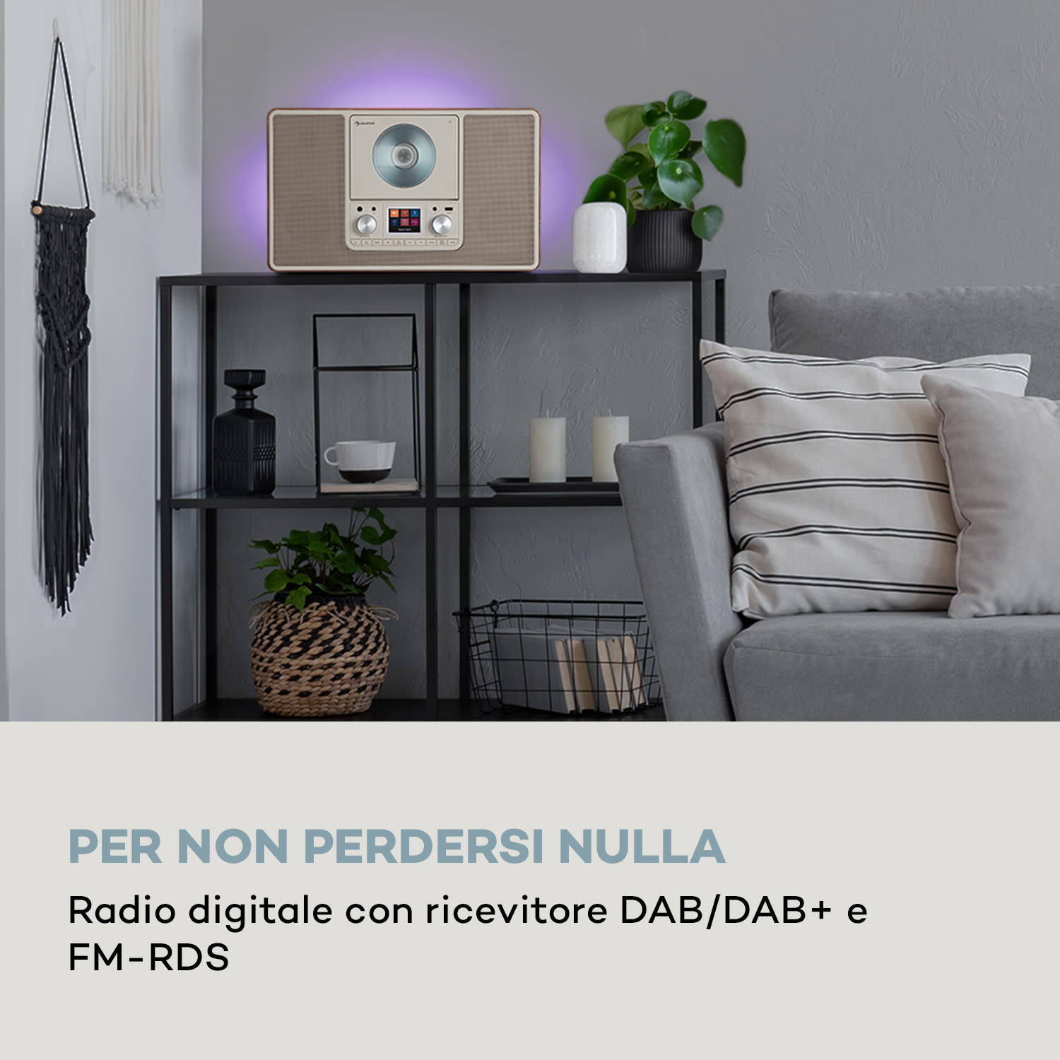 Scala VCD, Radio Digitale, CD, BT, MP3, DAB+, FM 