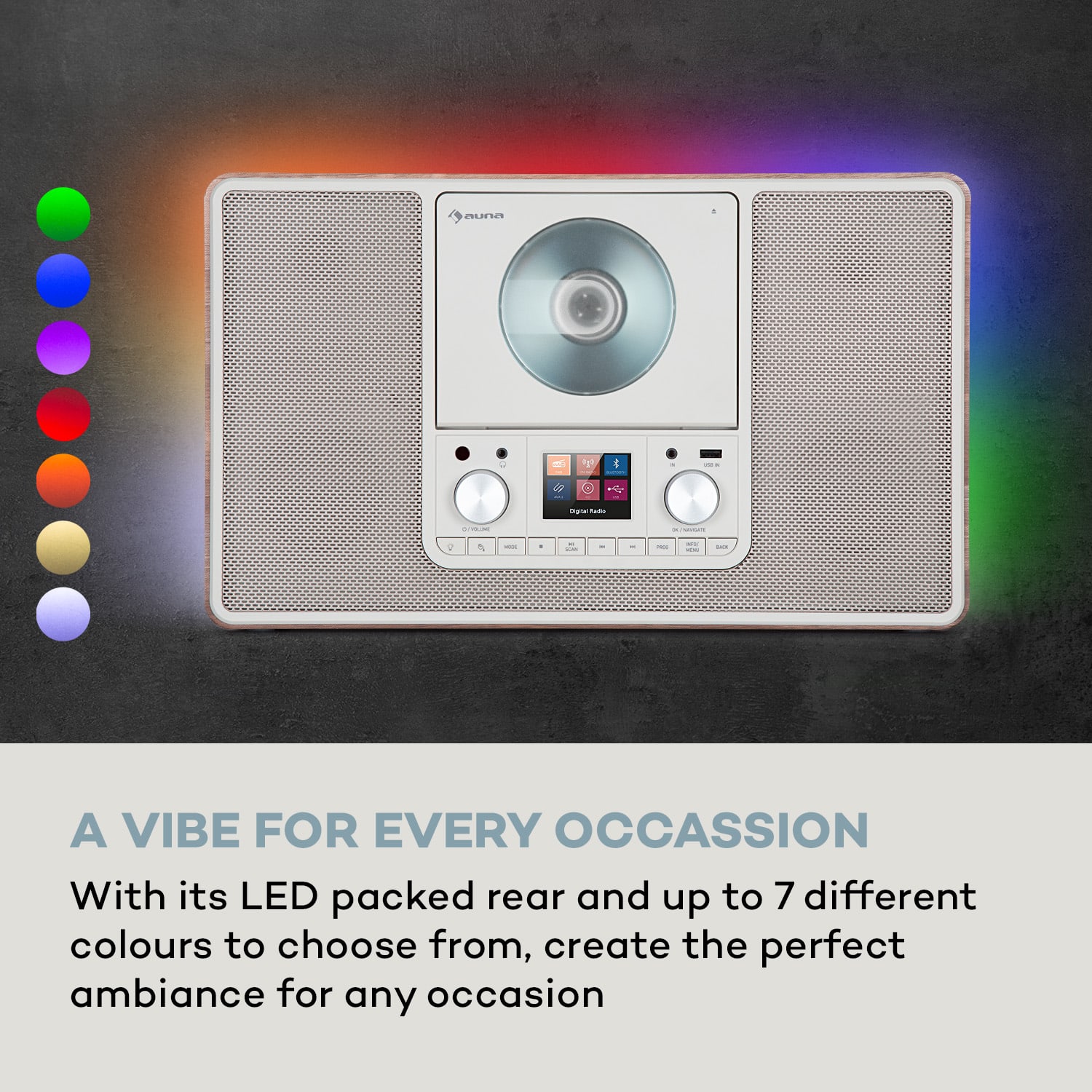 Scala VCD digitaalinen radio CD Bluetooth MP3 DAB+ FM radio 