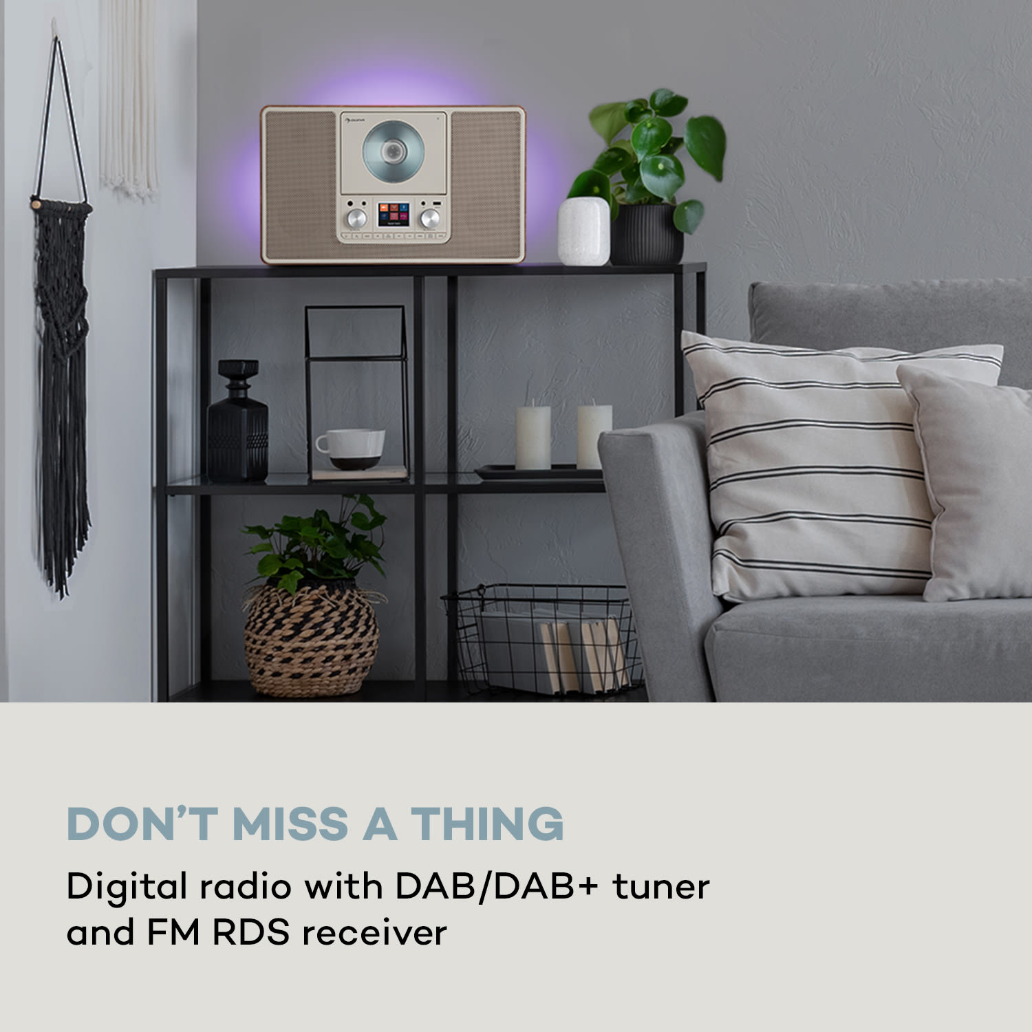 Scala VCD digitaalinen radio CD Bluetooth MP3 DAB+ FM radio 