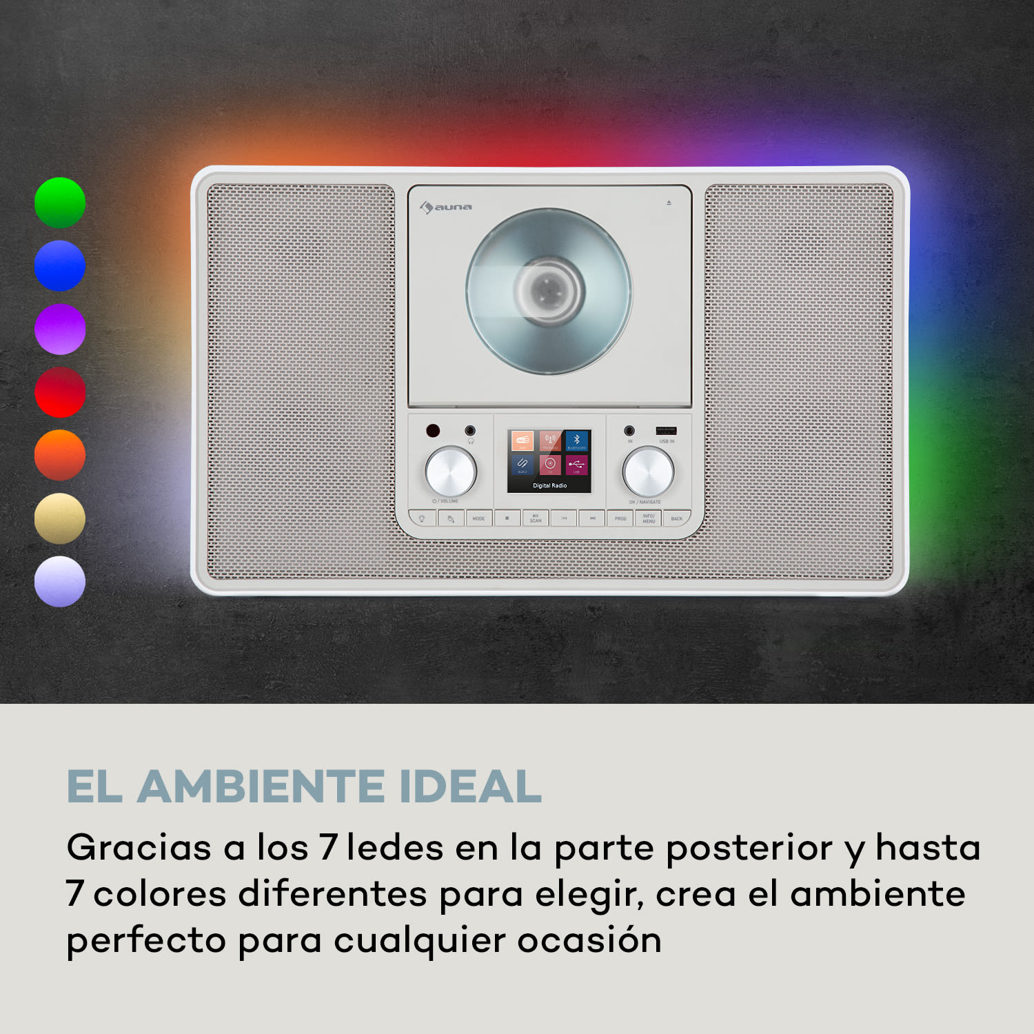 Scala VCD Radio digital CD BT MP3 DAB+ Radio FM 