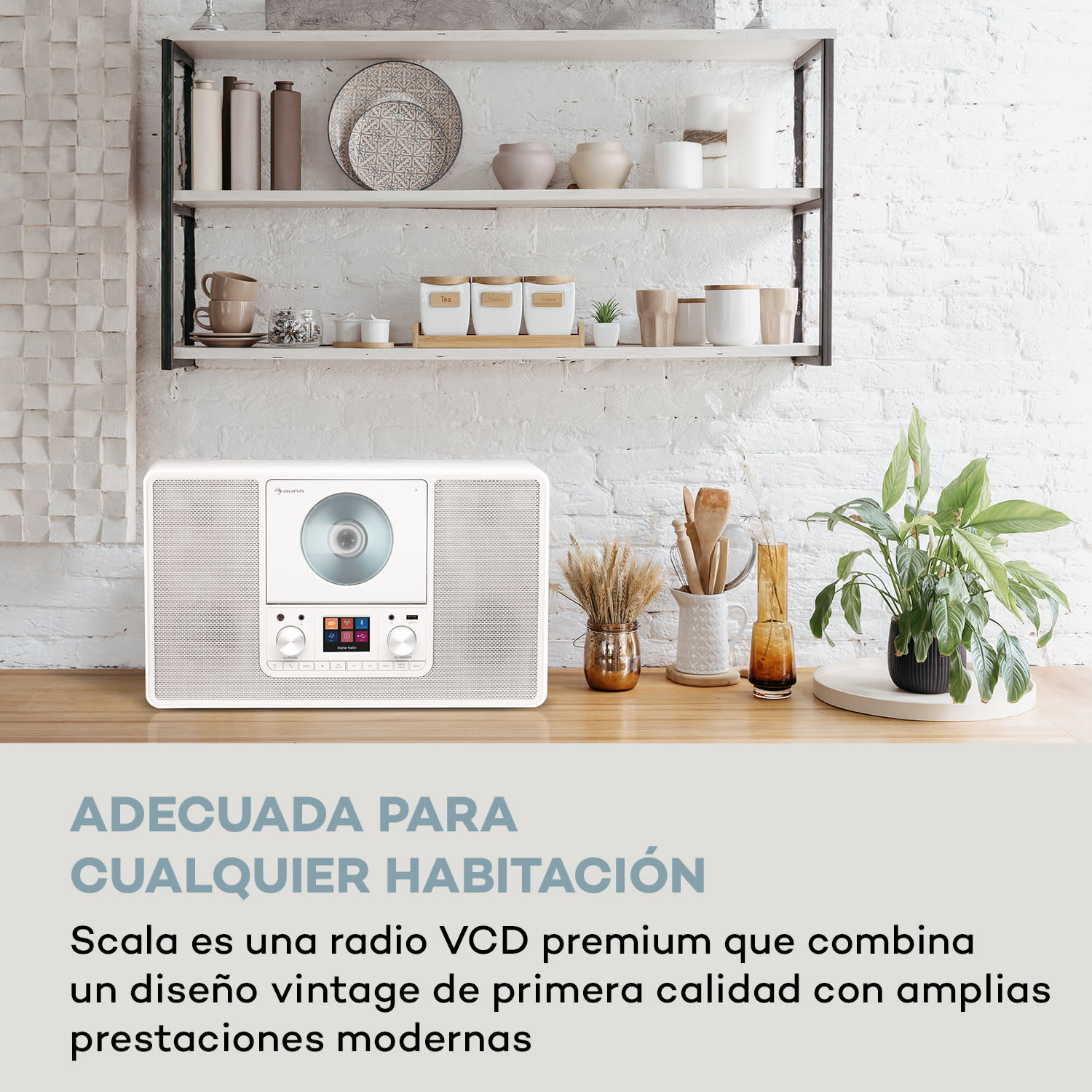 Scala VCD Radio digital CD BT MP3 DAB+ Radio FM 