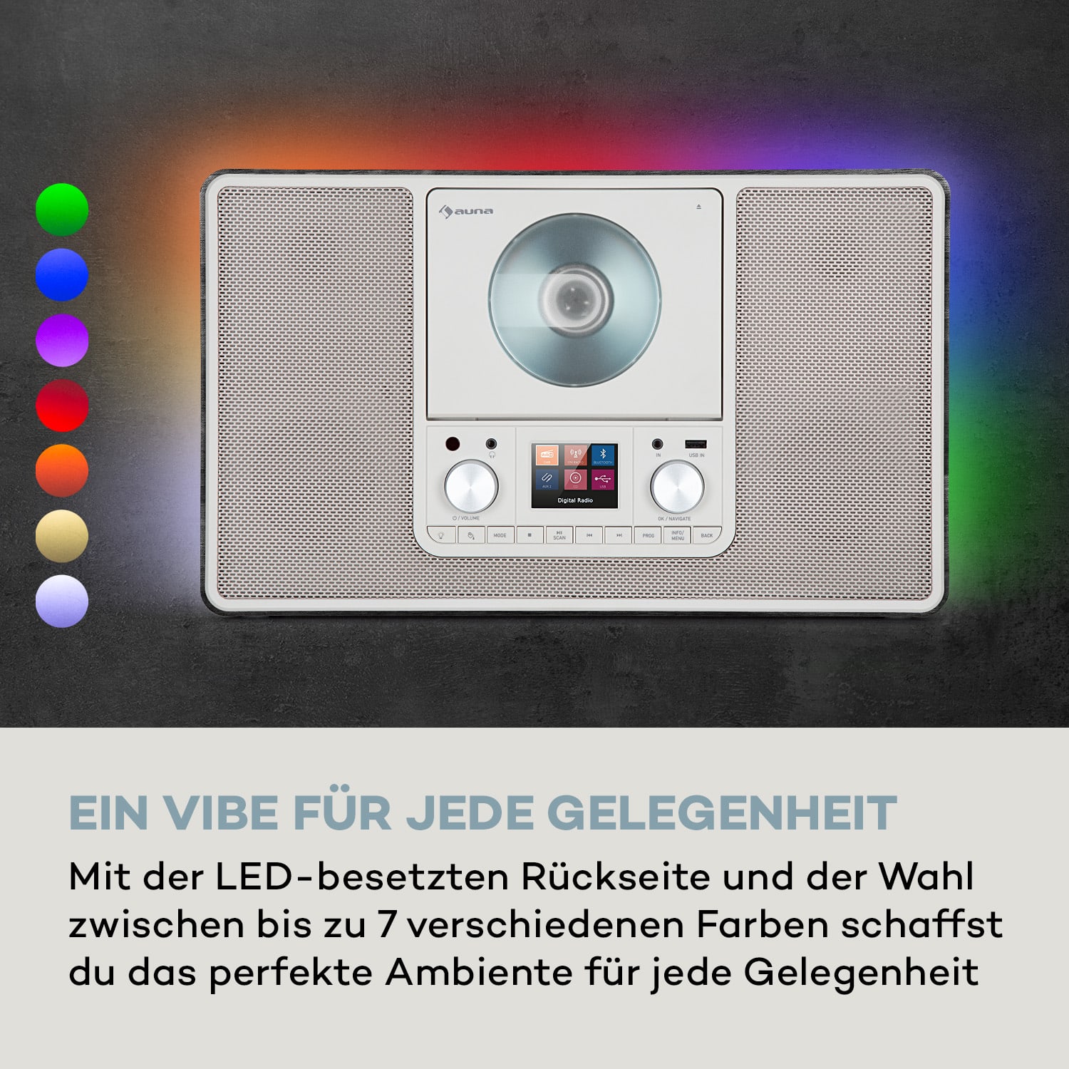 Scala VCD Digitalradio CD BT MP3 DAB+ UKW Radio 