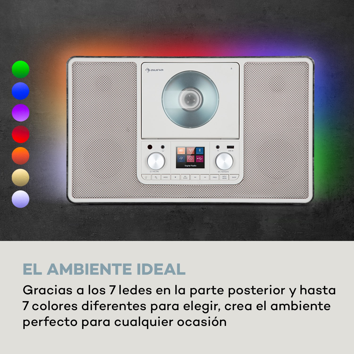 Scala VCD Radio digital CD BT MP3 DAB+ Radio FM 