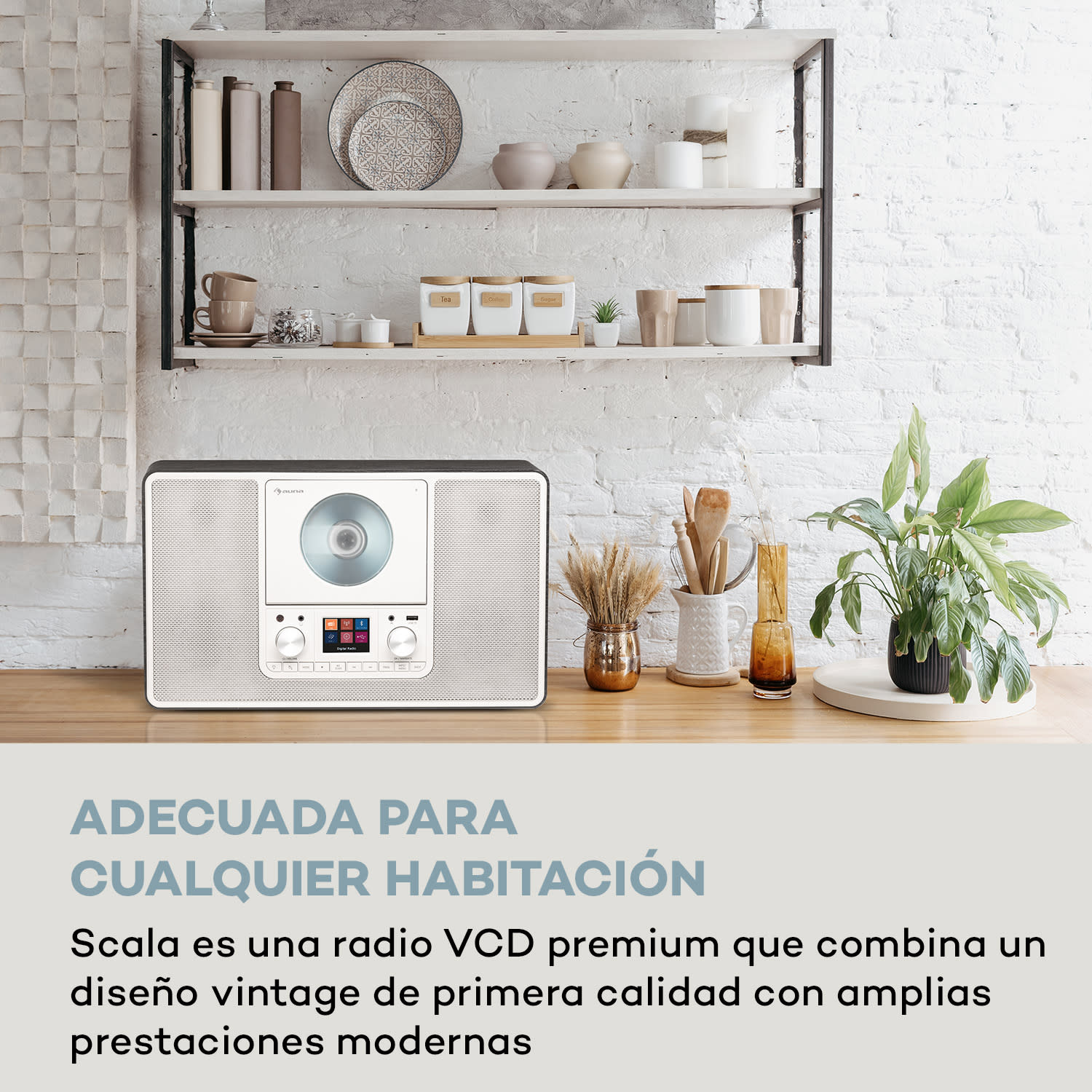 Scala VCD Radio digital CD BT MP3 DAB+ Radio FM 