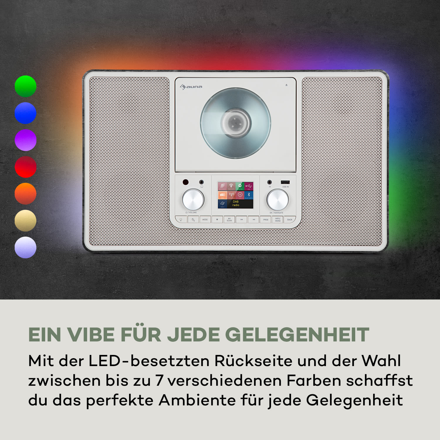 Scala VCD-IR Internetradio WLAN CD BT MP3 DAB+ UKW Radio