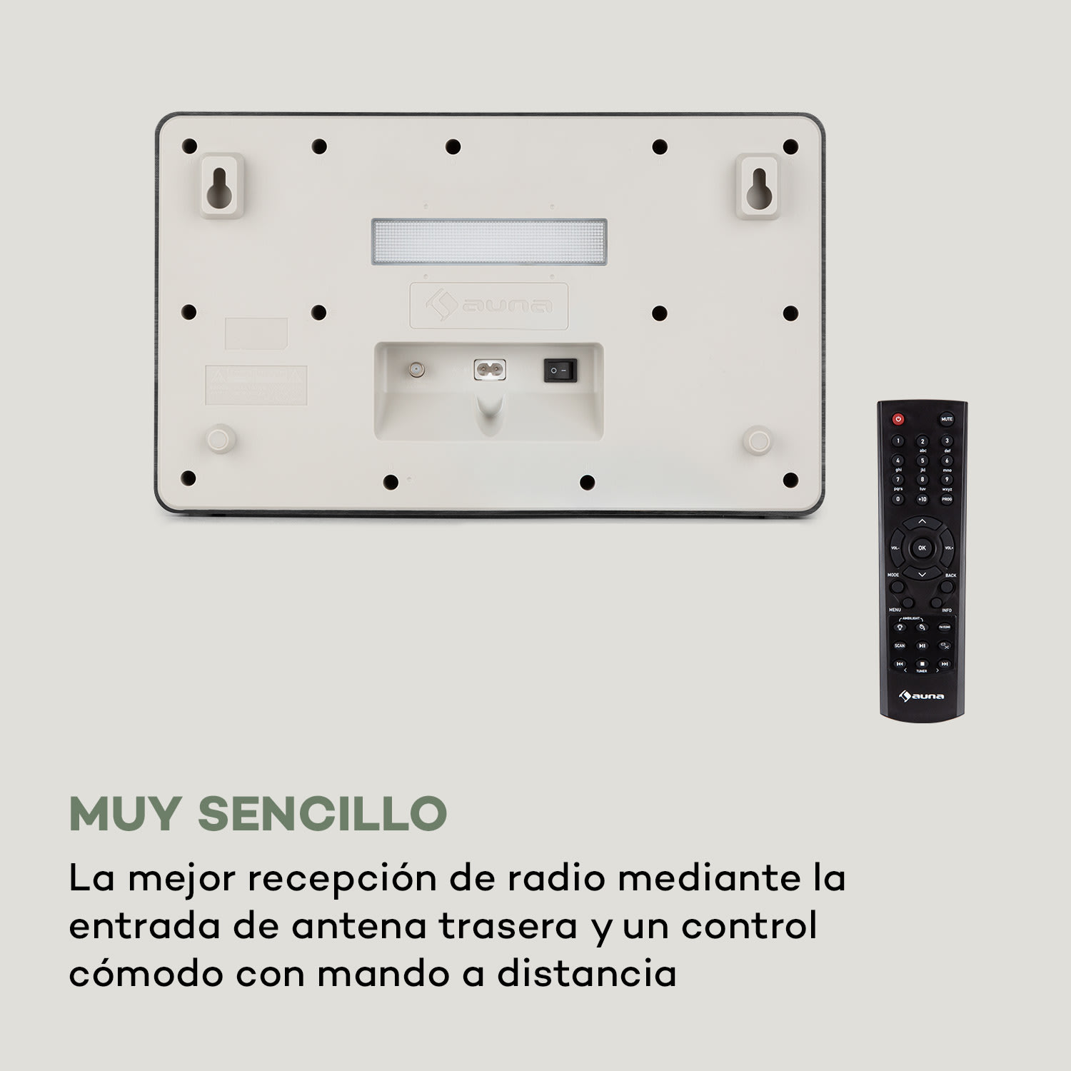 Scala VCD-IR Radio por Internet WiFi CD BT MP3 DAB+ Radio FM