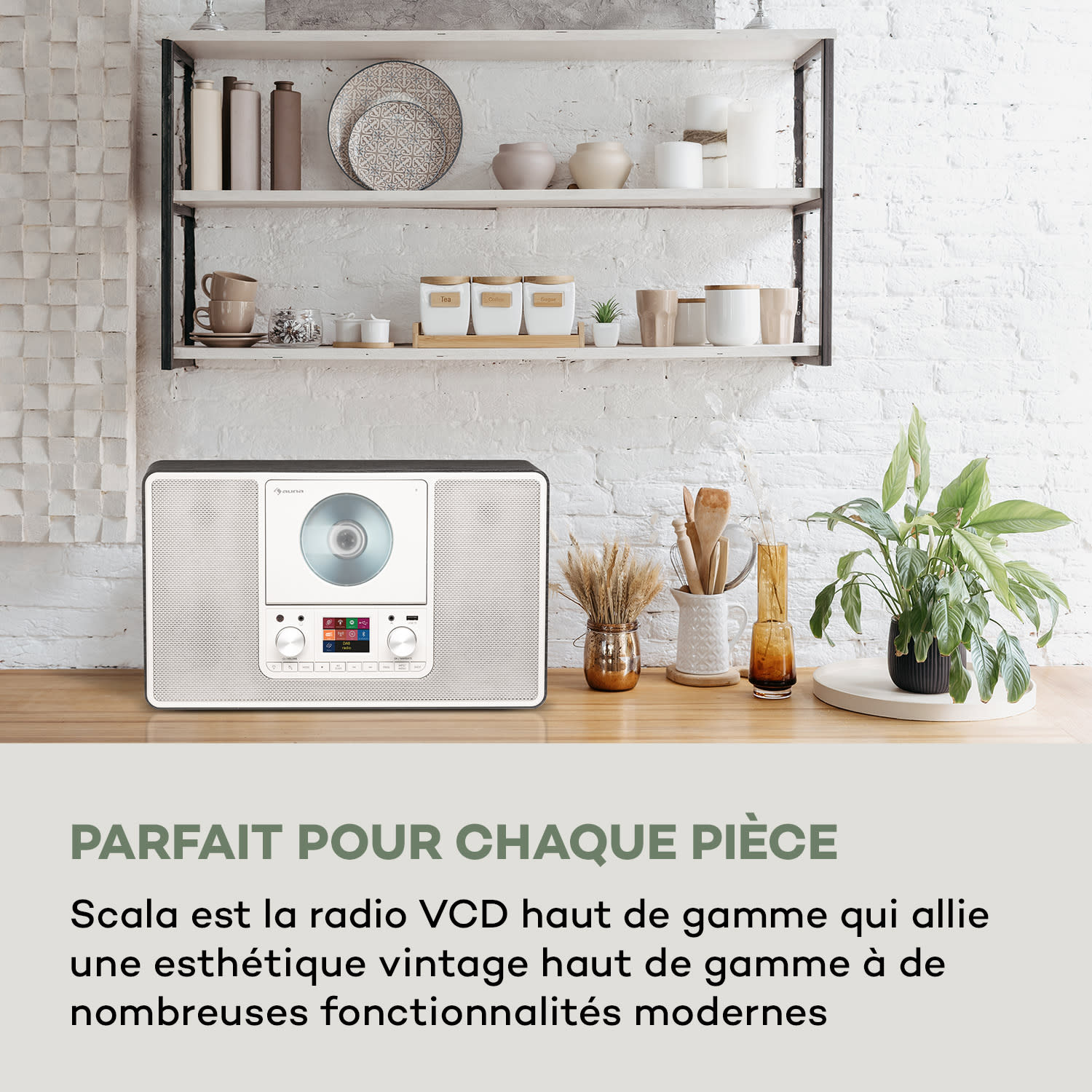 Scala VCD-IR radio Internet Wifi CD BT MP3 DAB+ FM Radio 