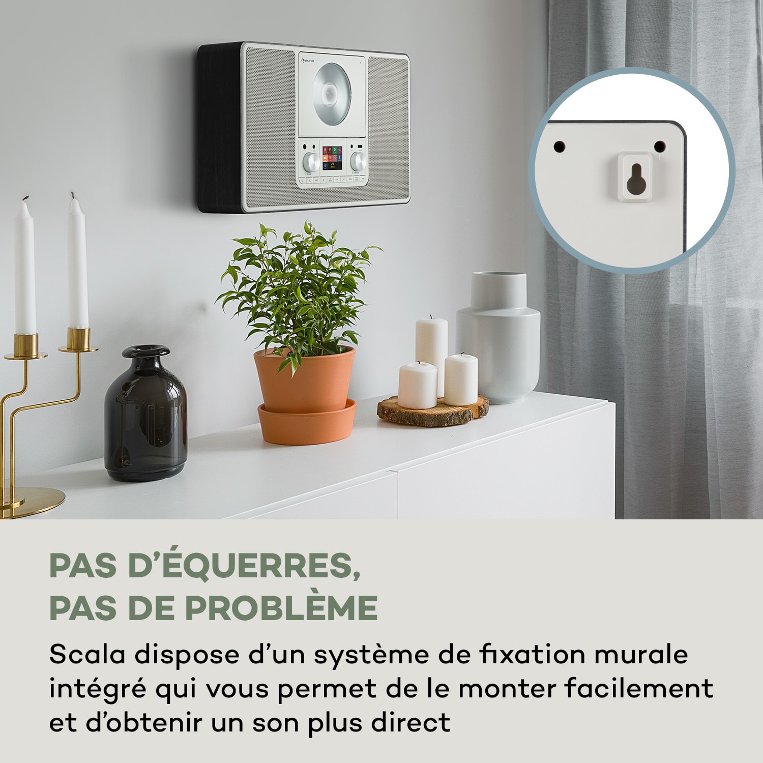 Scala VCD-IR radio Internet Wifi CD BT MP3 DAB+ FM Radio 