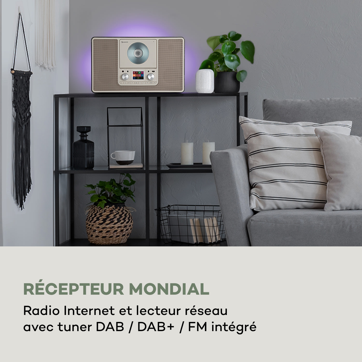 Scala VCD-IR radio Internet Wifi CD BT MP3 DAB+ FM Radio 