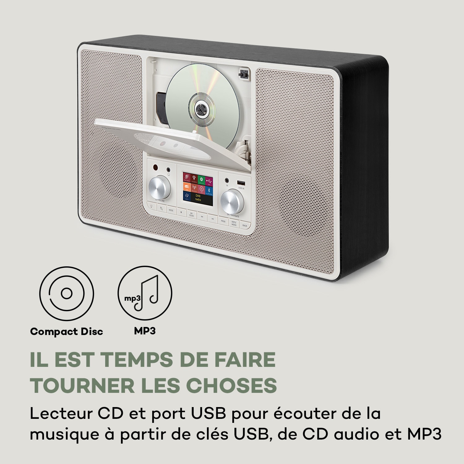 Scala VCD-IR radio Internet Wifi CD BT MP3 DAB+ FM Radio 