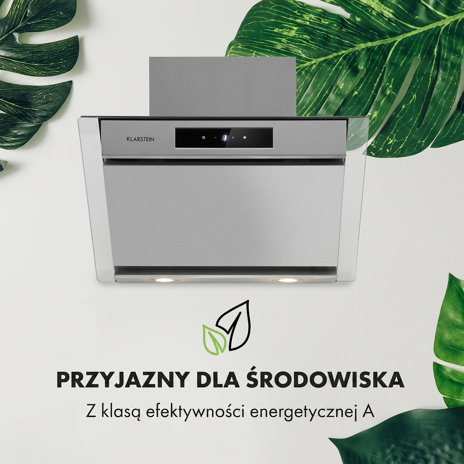 Balzac Silent 60, okap kuchenny, 60 cm, 250 W, 3 prędkości, 604 m³/h, LED, klasa energetyczna A A