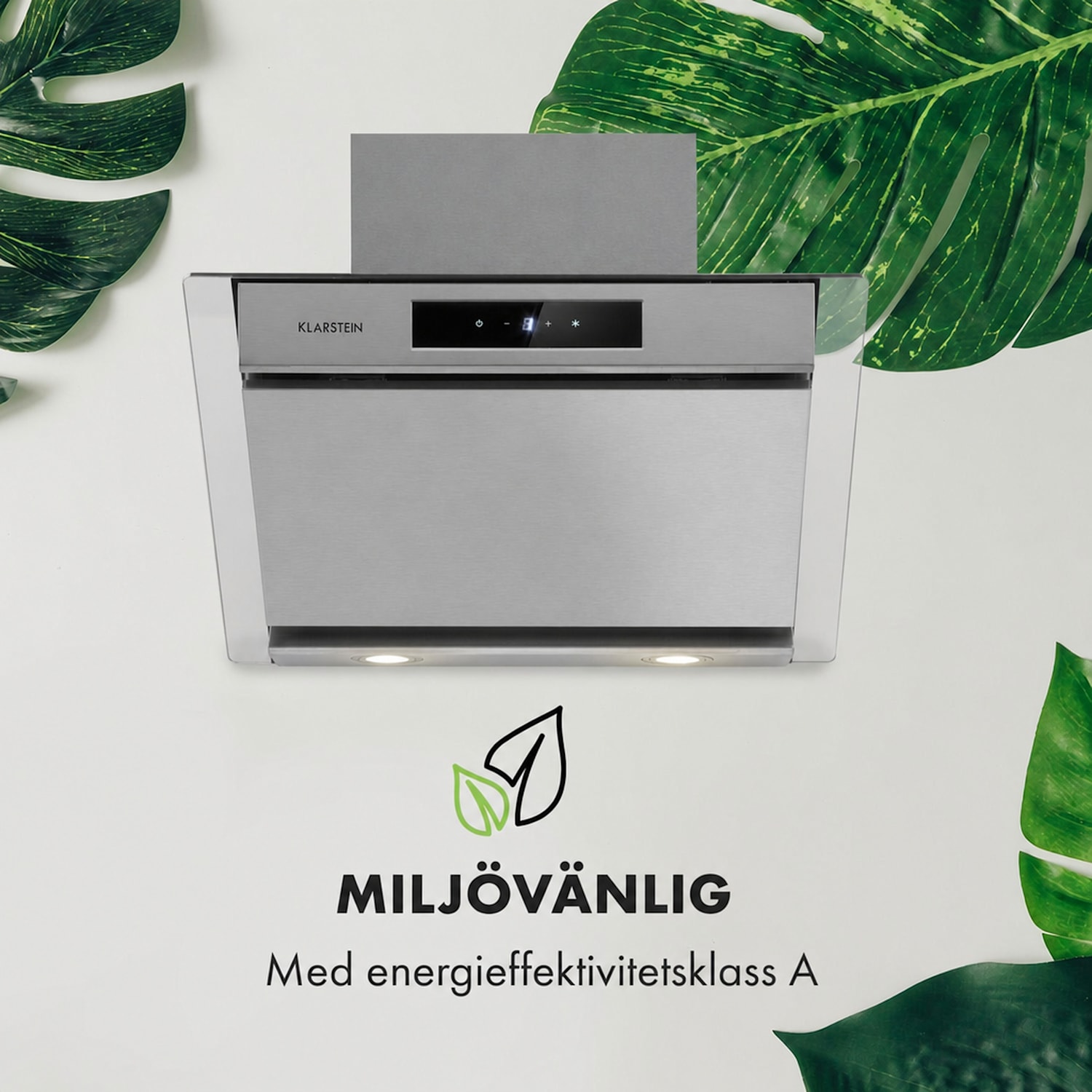 Balzac Silent 60 Köksfläkt 250W 604 m³/h LED EK A 