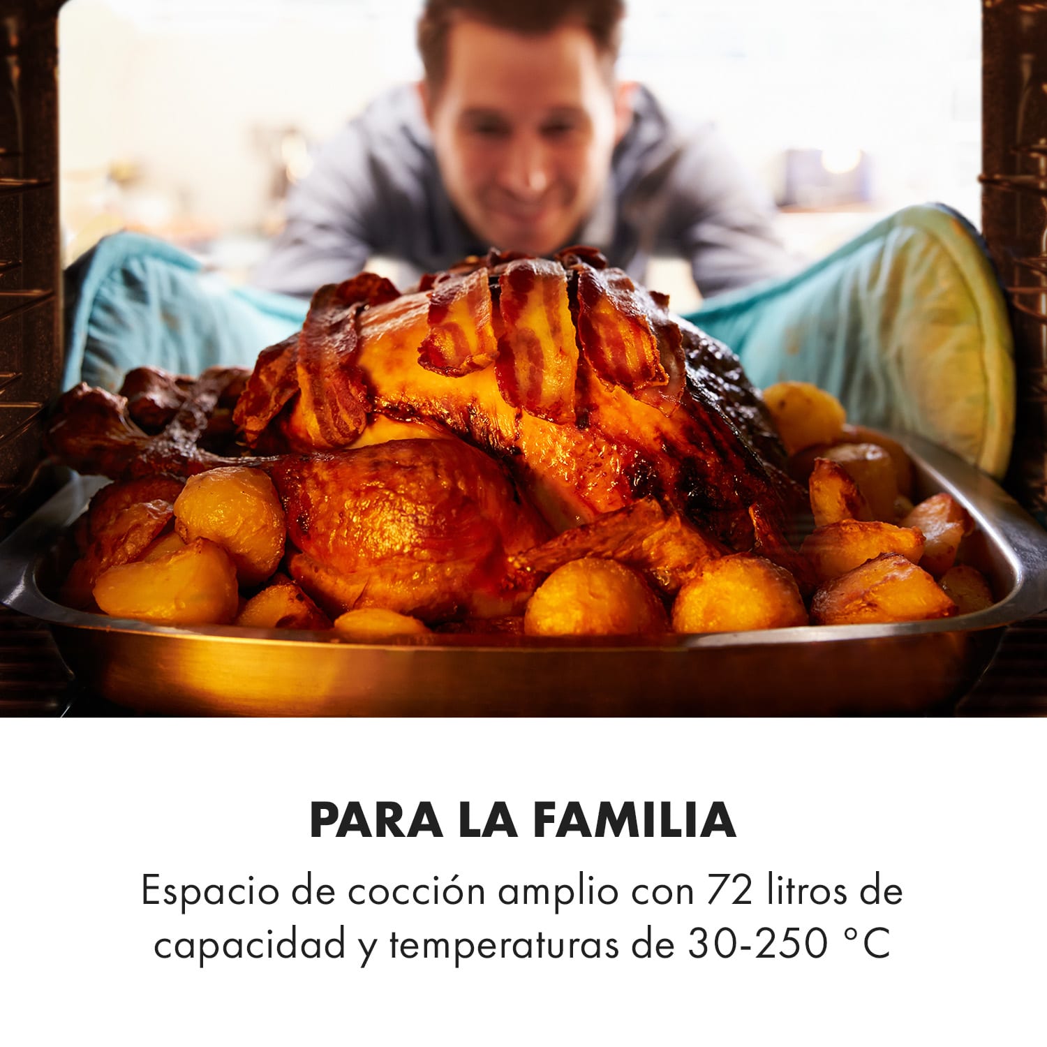 Robuchon Horno encastrable 3200W 11 funciones CEE A+ 