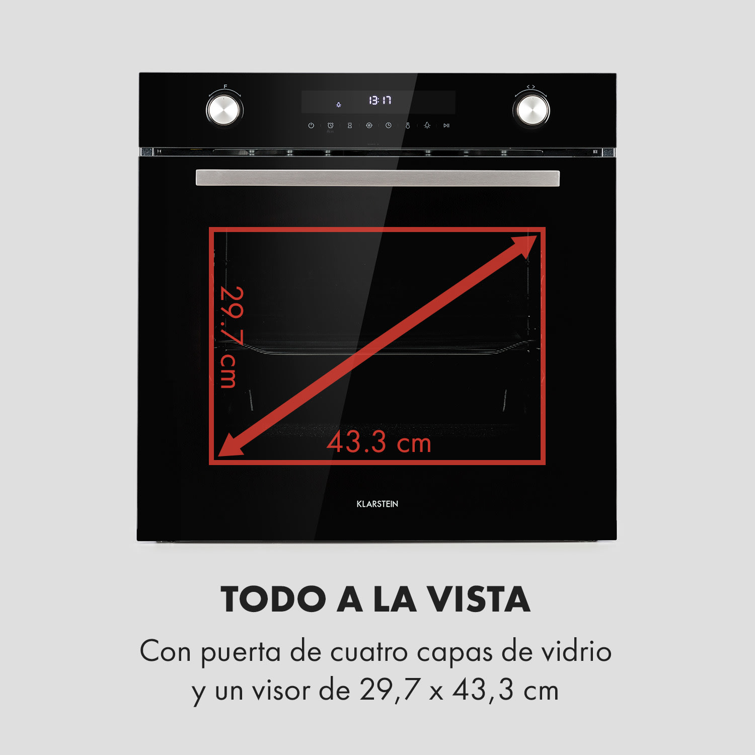 Robuchon Horno encastrable 3200W 11 funciones CEE A+ 