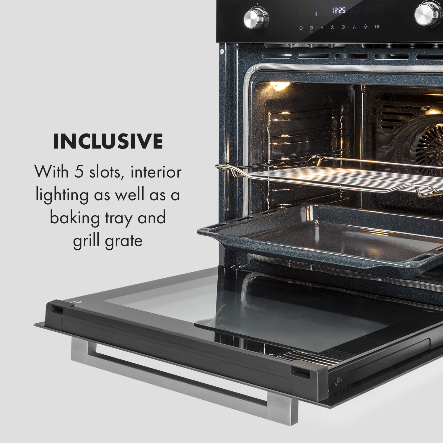 Robuchon, vgradna pečica, 3200W, 11 funkcij, EEK A +