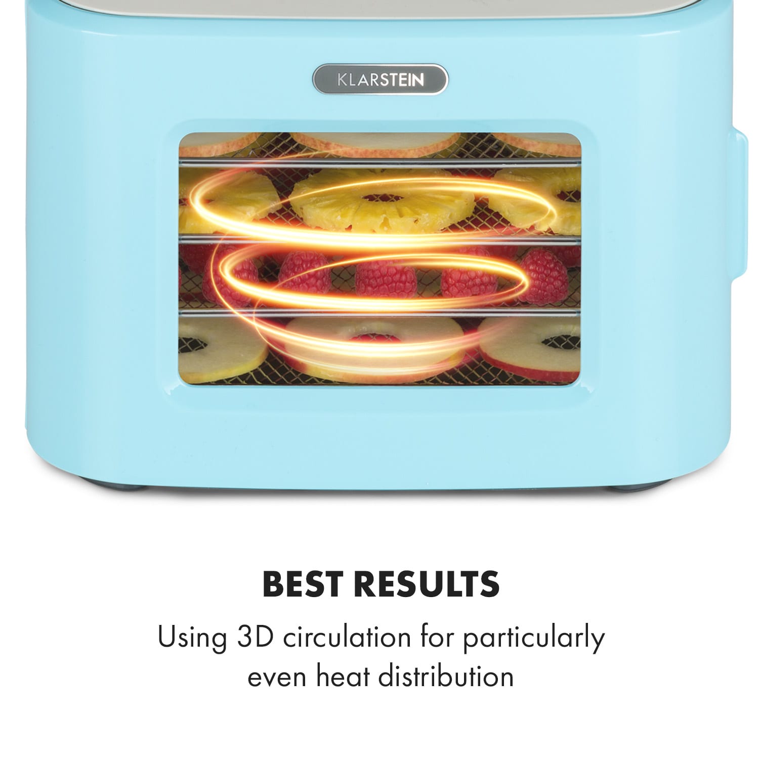 Tutti Frutti, sušilica za hranu, 400 W, 35 - 80 ° C, 8 litara Aqua