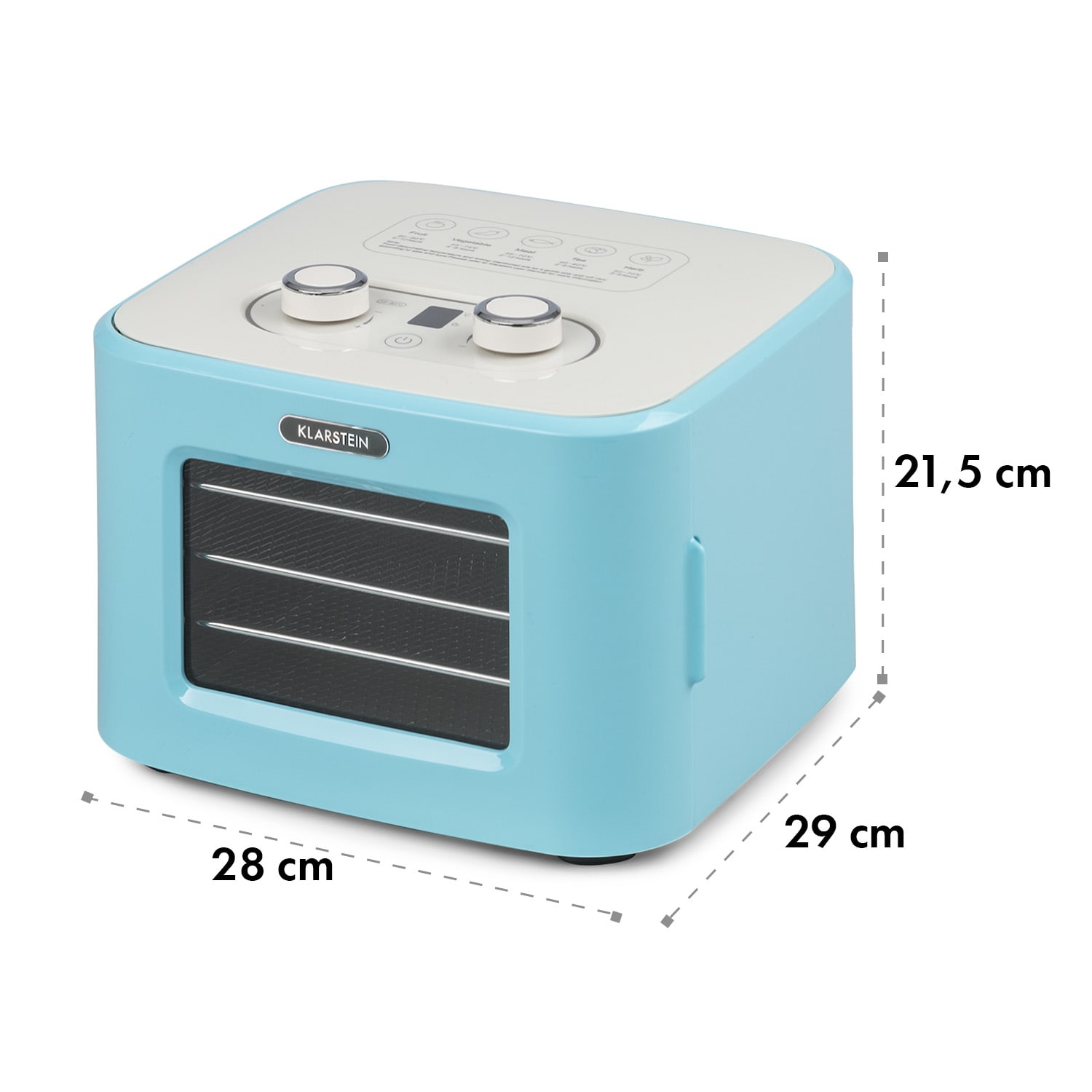 Tutti Frutti, sušilica za hranu, 400 W, 35 - 80 ° C, 8 litara Aqua