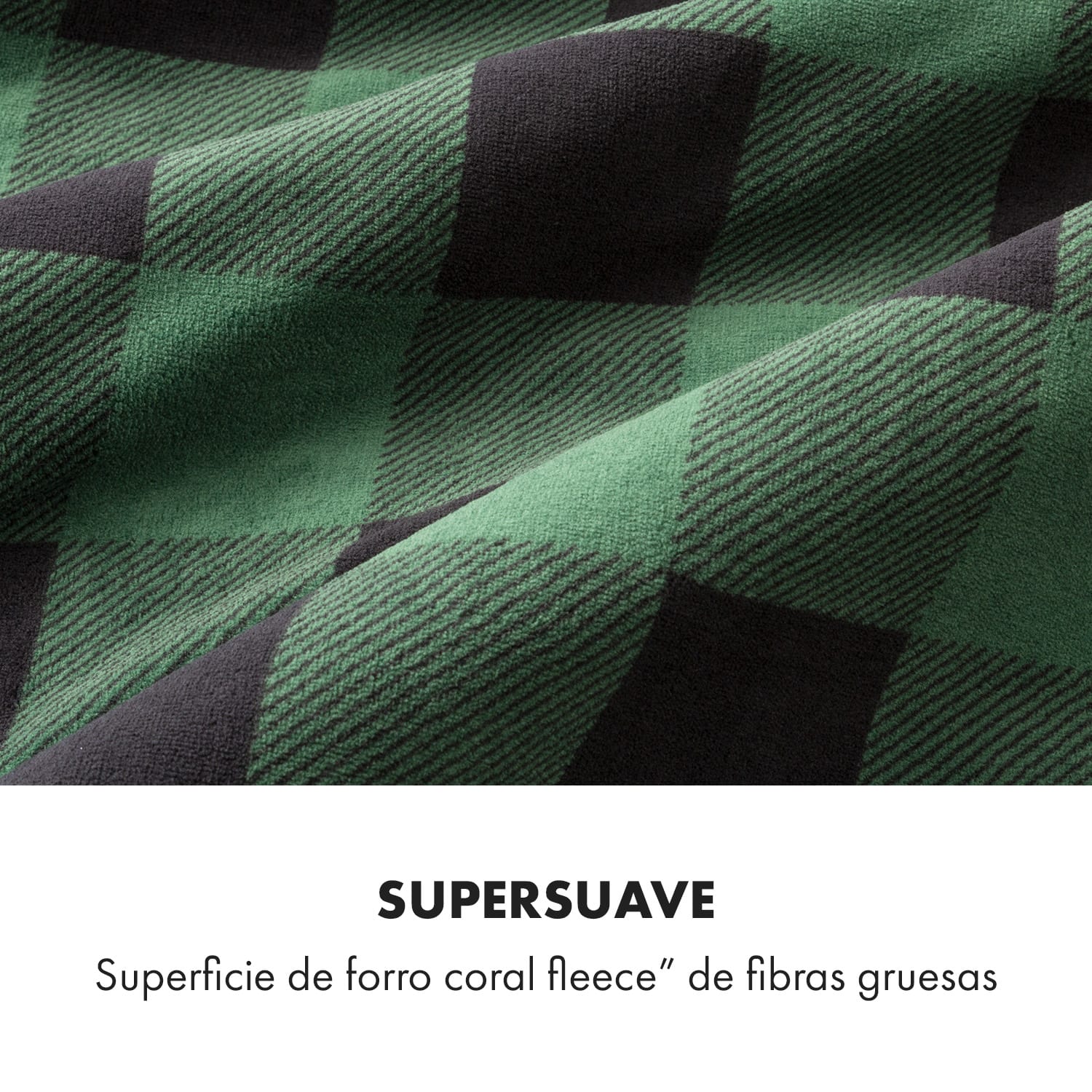 Dr. Watson XXL Manta eléctrica 3 niveles de potencia Lavable 200x180 cm  Microfelpa Multi | XXL
