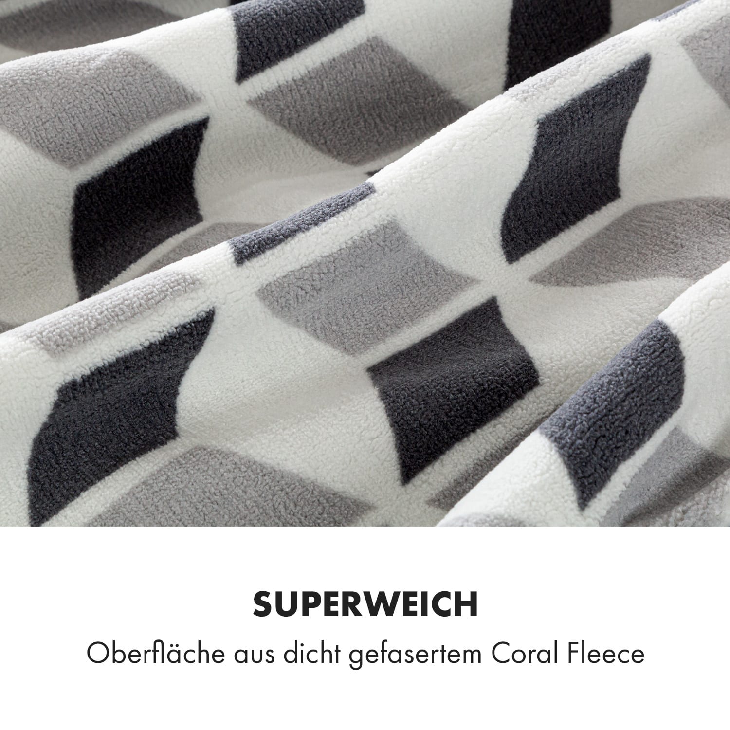 Dr. Watson XXL Heizdecke 3 Stufen waschbar 200x180cm Mikroplüsch 