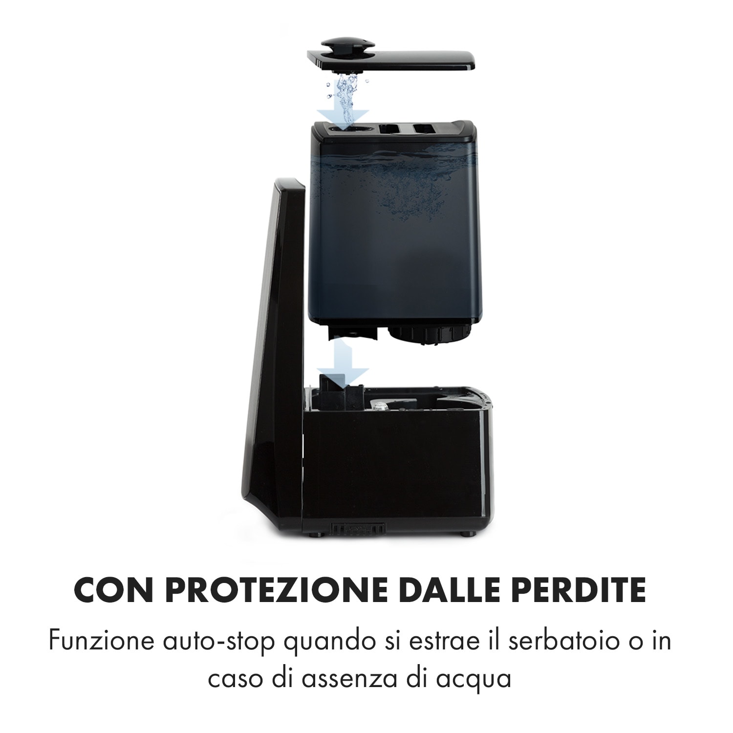 VapoAir Opal Smart, umidificatore, controllo via app, schermo a LED, telecomando Con WiFi