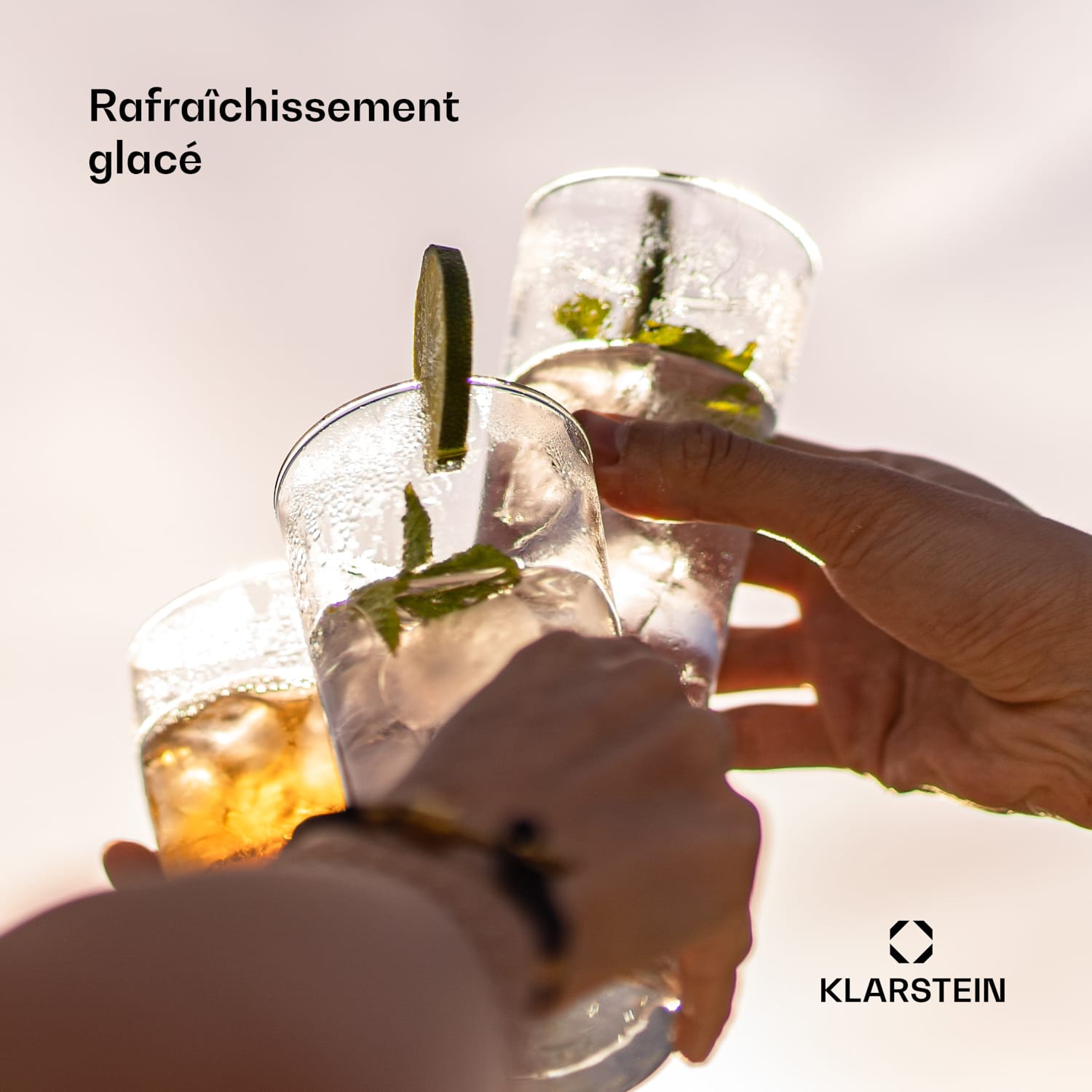 Eiszeit Crush machine à glaçons 2 tailles de glace pilée Aqua