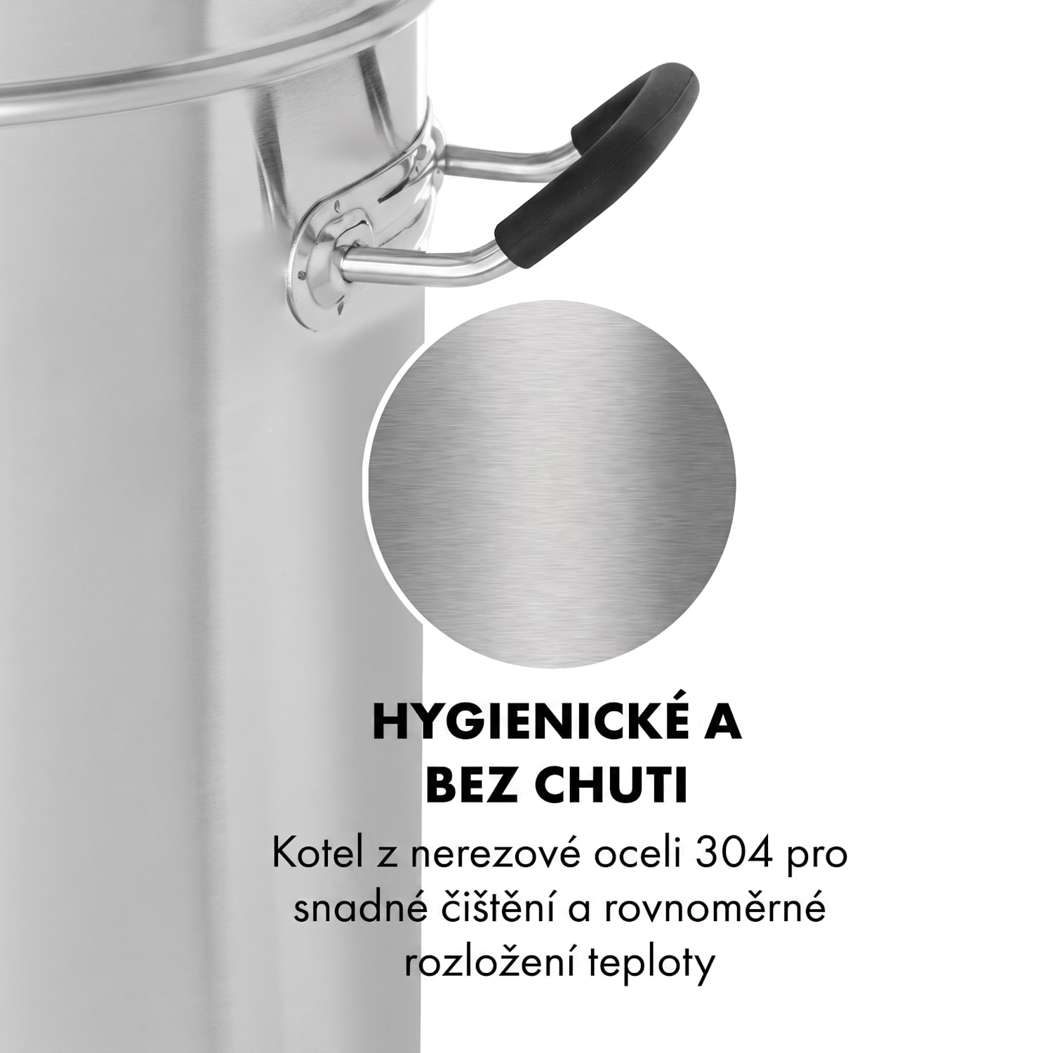 Brauheld Pro, sladový kotel, 3300 W, 70 l, 30-100 °C, oběhové čerpadlo, ušlechtilá ocel 