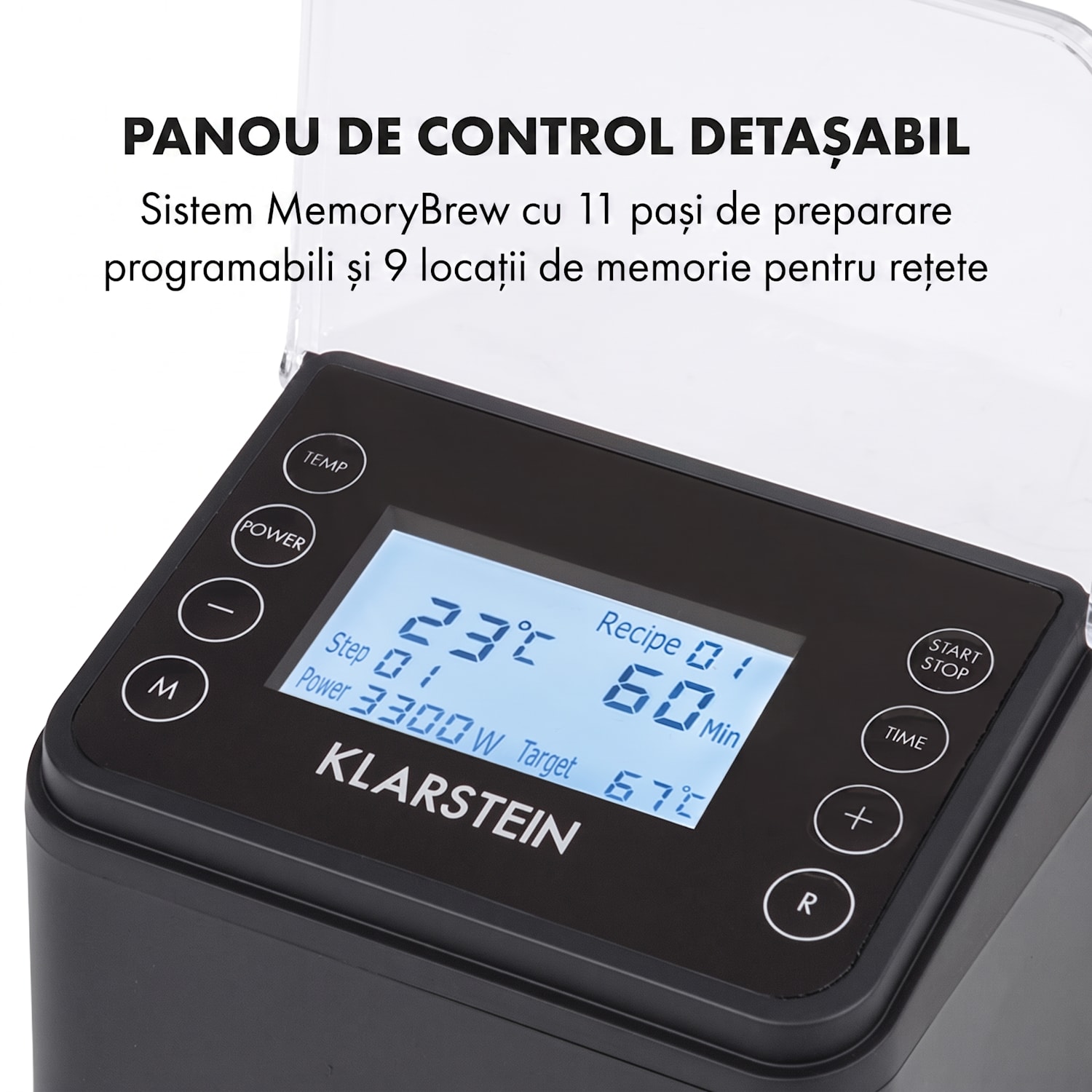 Brauheld Pro, cazan pentru malț, 3300 W, 70 l, 30 - 100 ° C, pompă de circulație, oțel inoxidabil 