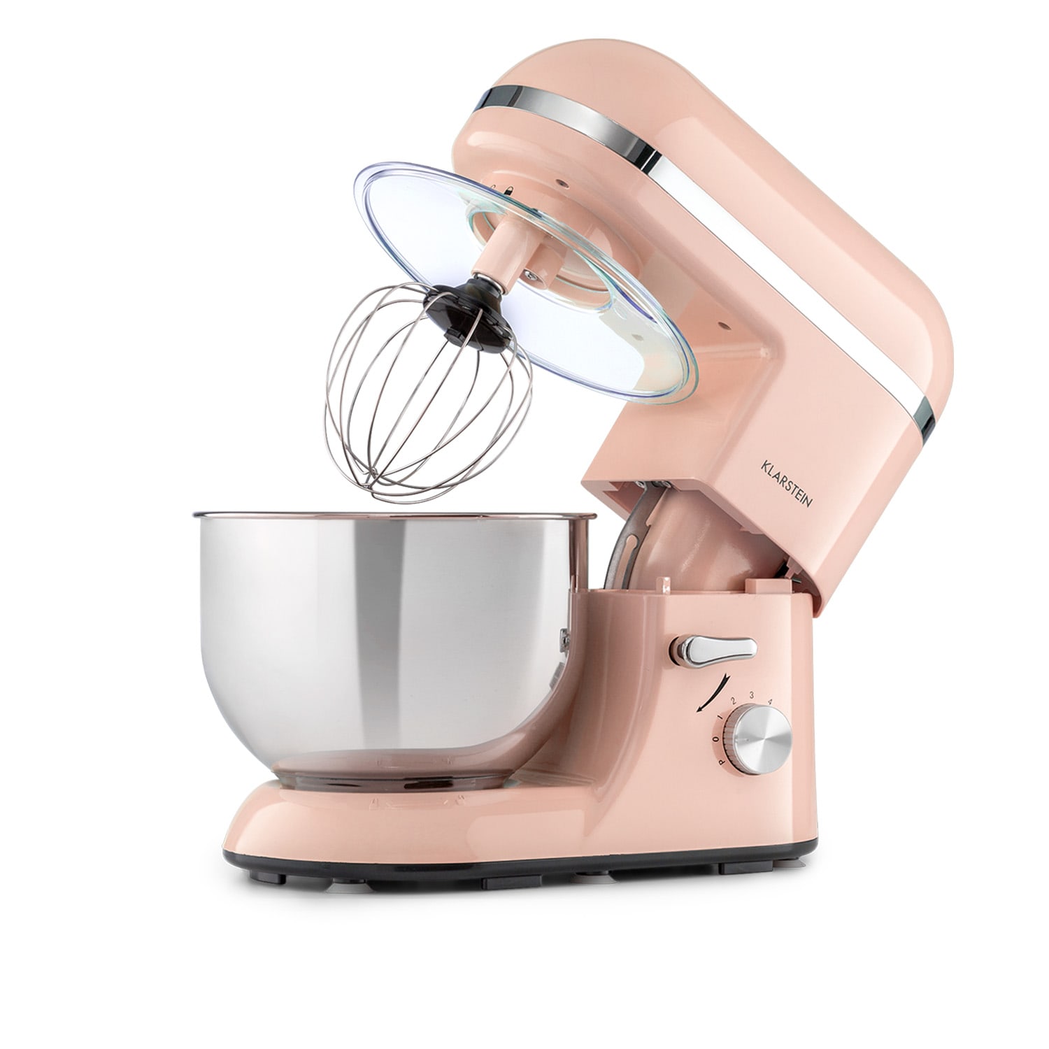 Robot de cozinha Bella Elegance  1800 W / 2,7 PS 5 Ltr Aço Inoxidável sem BPA Rosa Suave