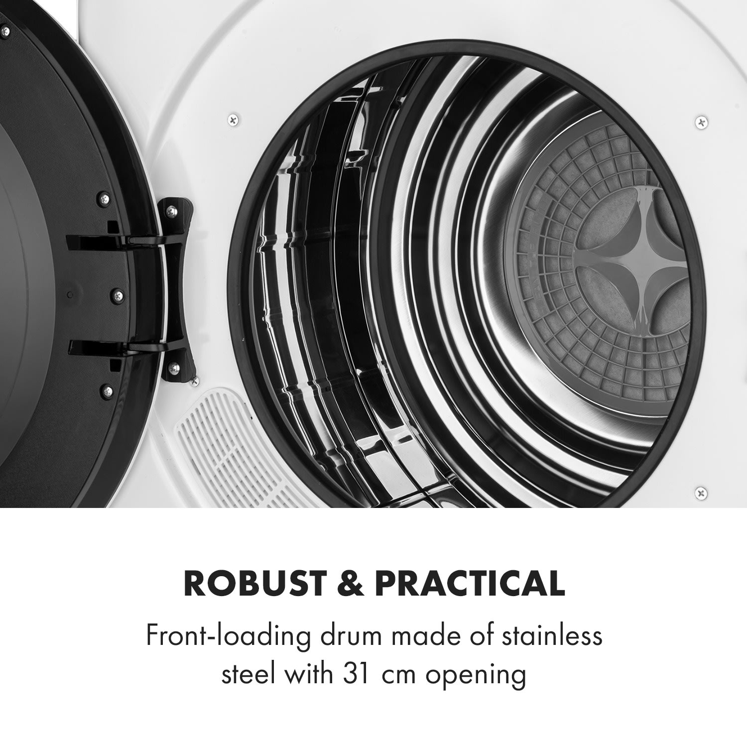 EZ Dry, sušilo za odjeću, odvod vlažnog zraka, 1500W, 6kg, 60cm 