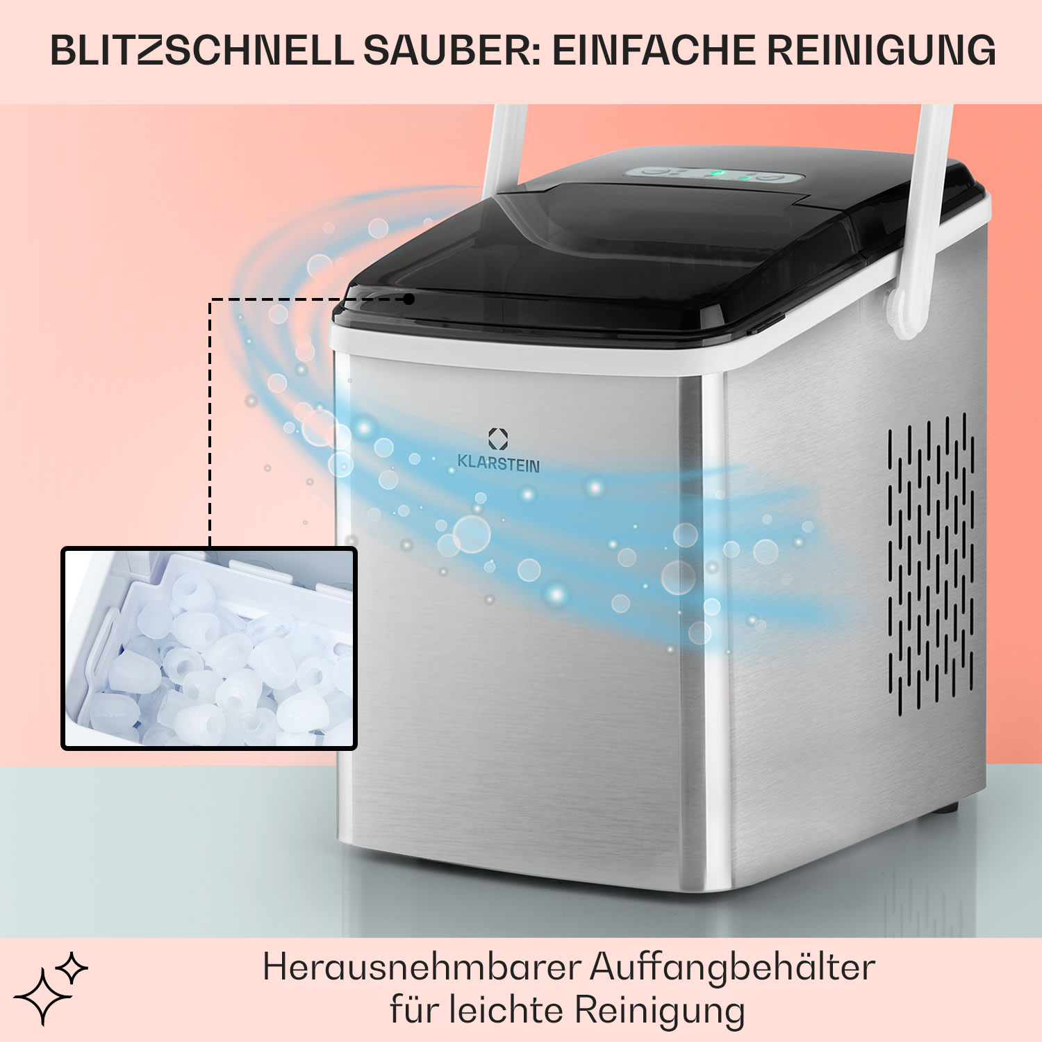 AeroVital Fry Heißluftfritteuse 1500W 10l Timer 9 Programme 