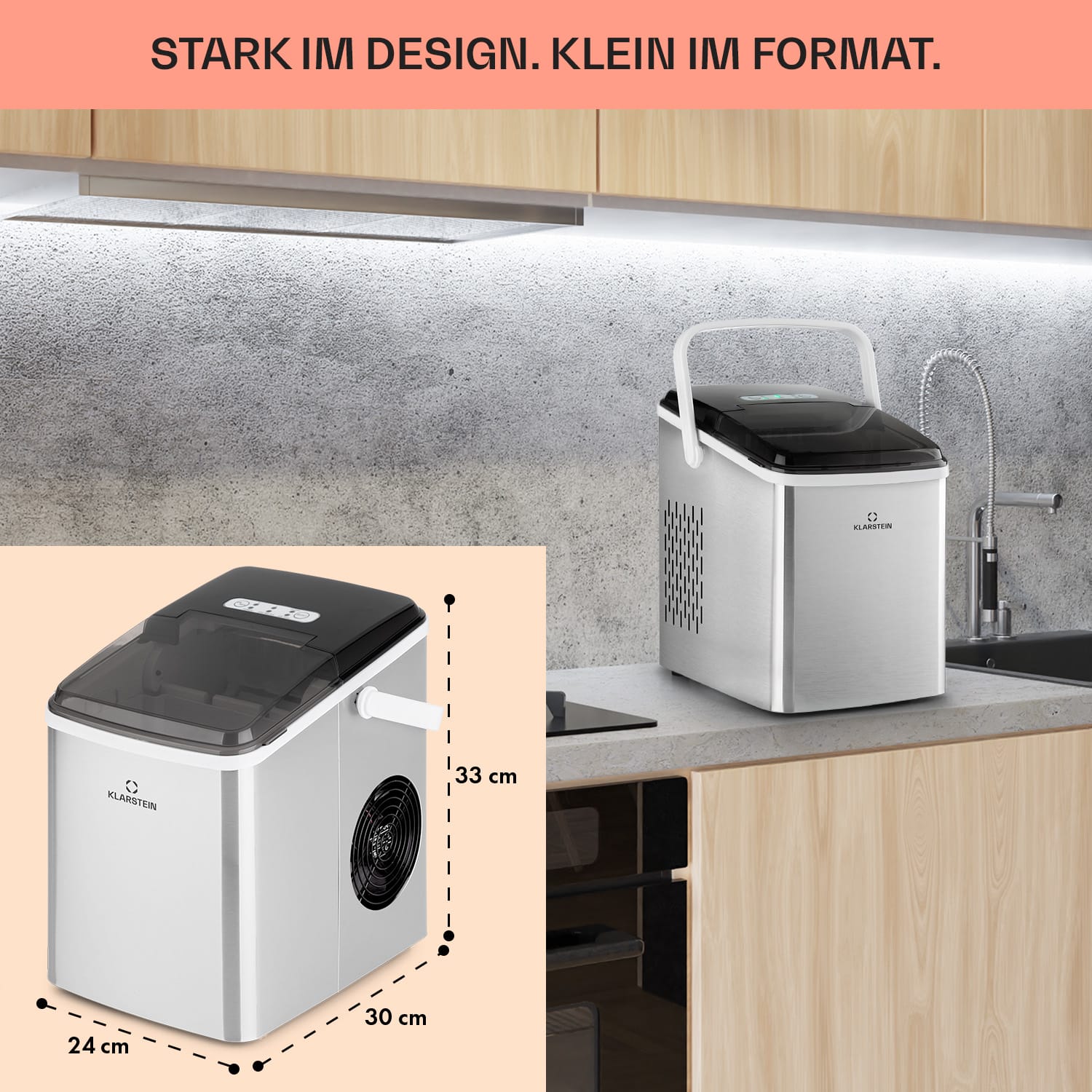 AeroVital Fry Heißluftfritteuse 1500W 10l Timer 9 Programme 