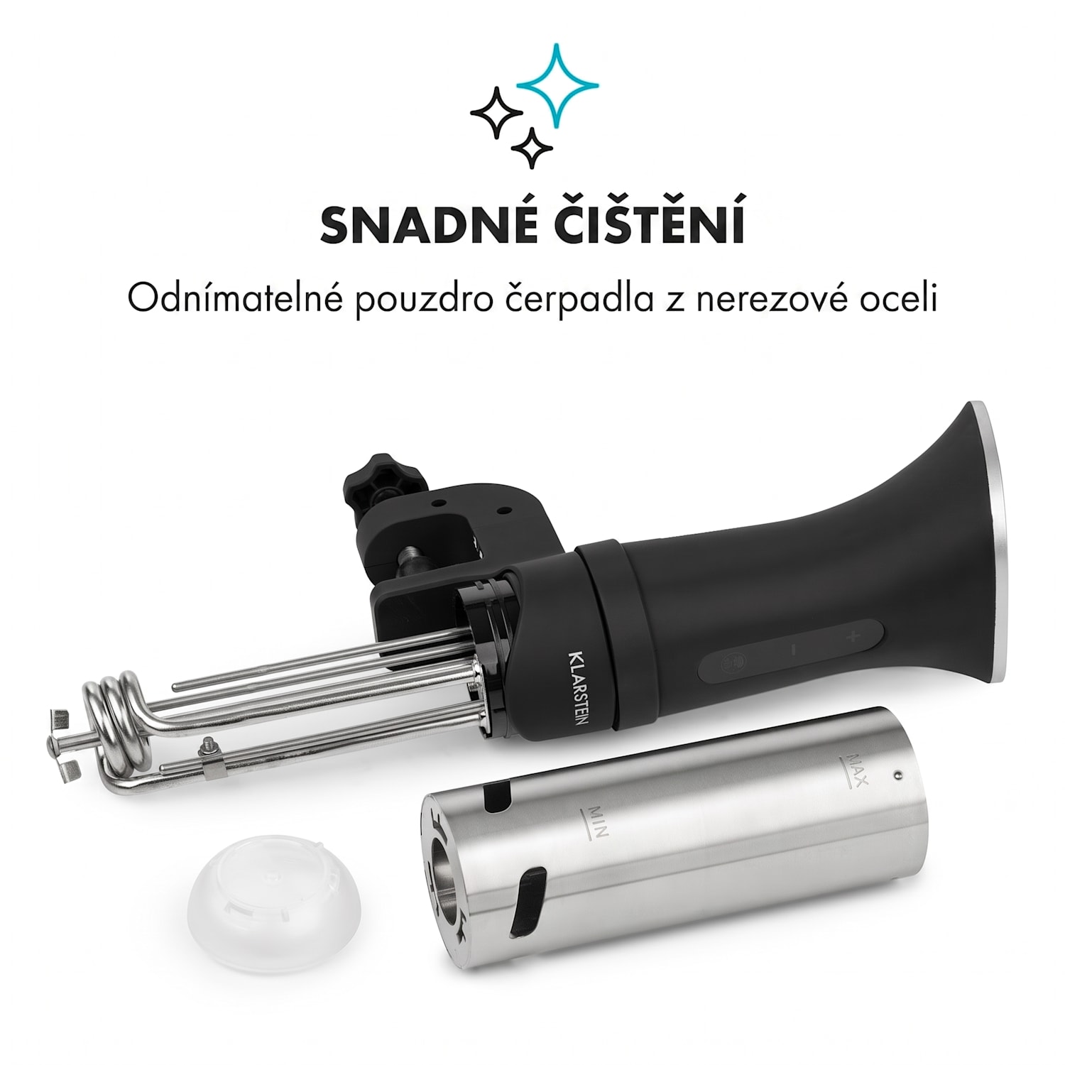 Quickstick Smart, sous vide vaři, 20-95 °C, 3D cirkulace 