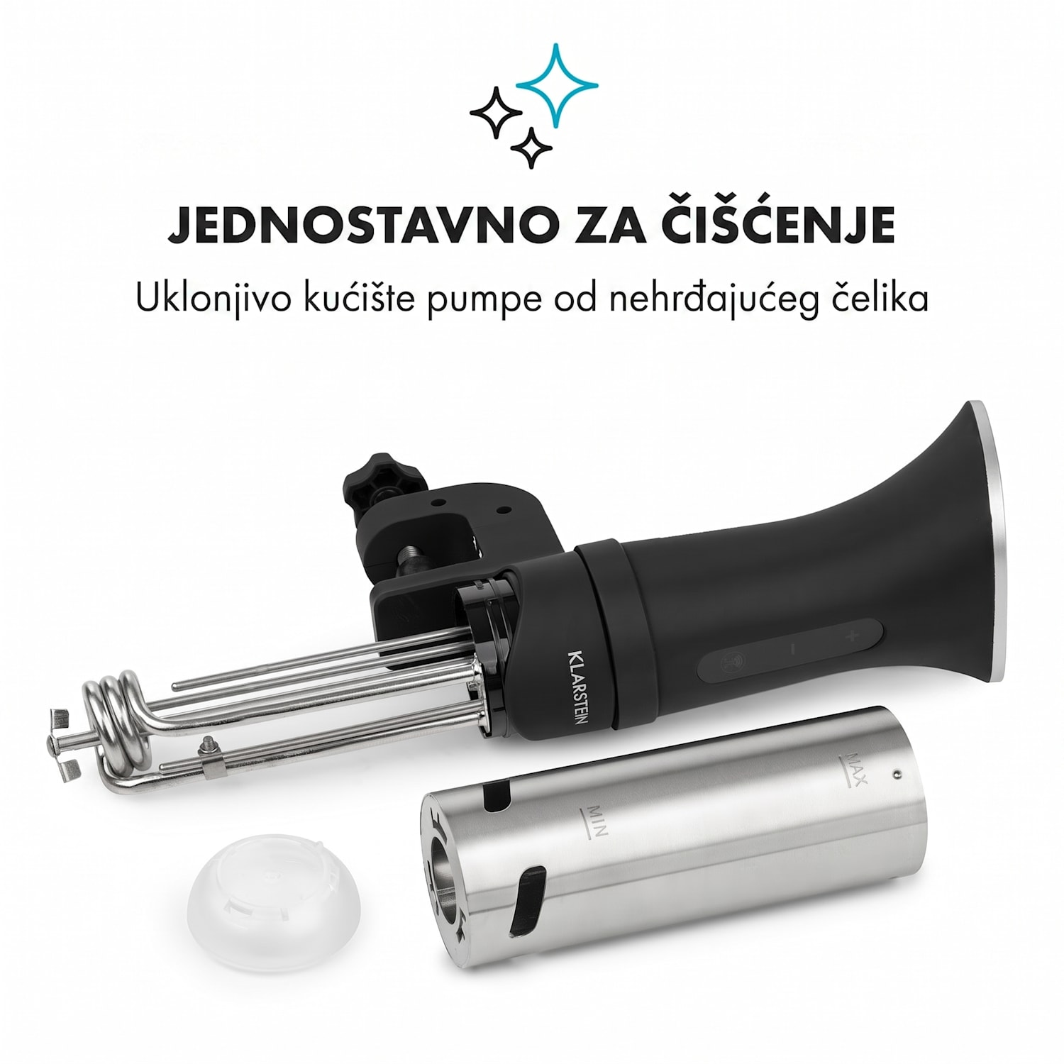 Quickstick Smart, Sous Vide, pumpa, 3D, cirkulacija, 20-95 ° C 