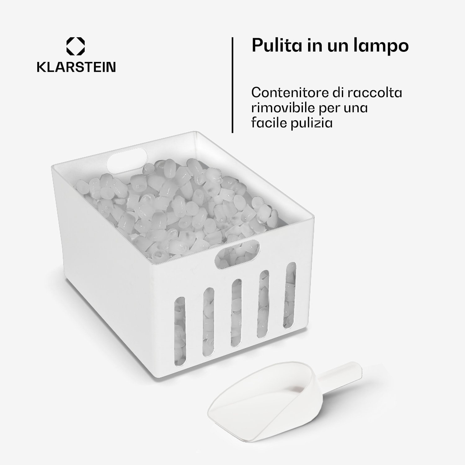 Icefestival Bullet, Macchina del Ghiaccio, 1,9l, 20kg/24h, 400W 