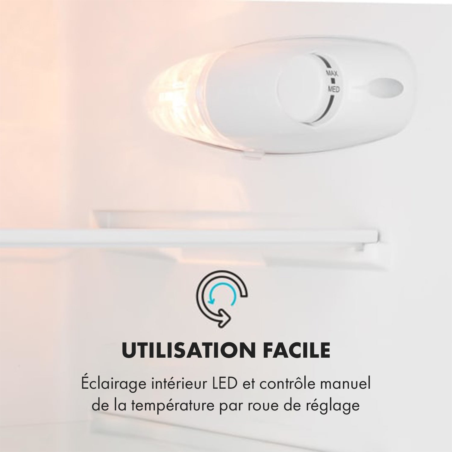Big Daddy L Combiné réfrigérateur congélateur 207L Classe A++ - inox 