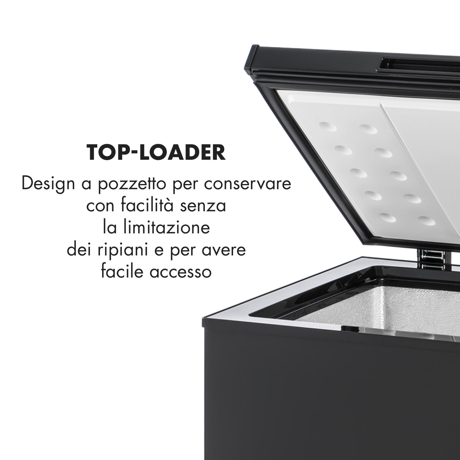 Iceblokk 100 Congelatore Freezer 100 L 75 W 100 Ltr | Nero