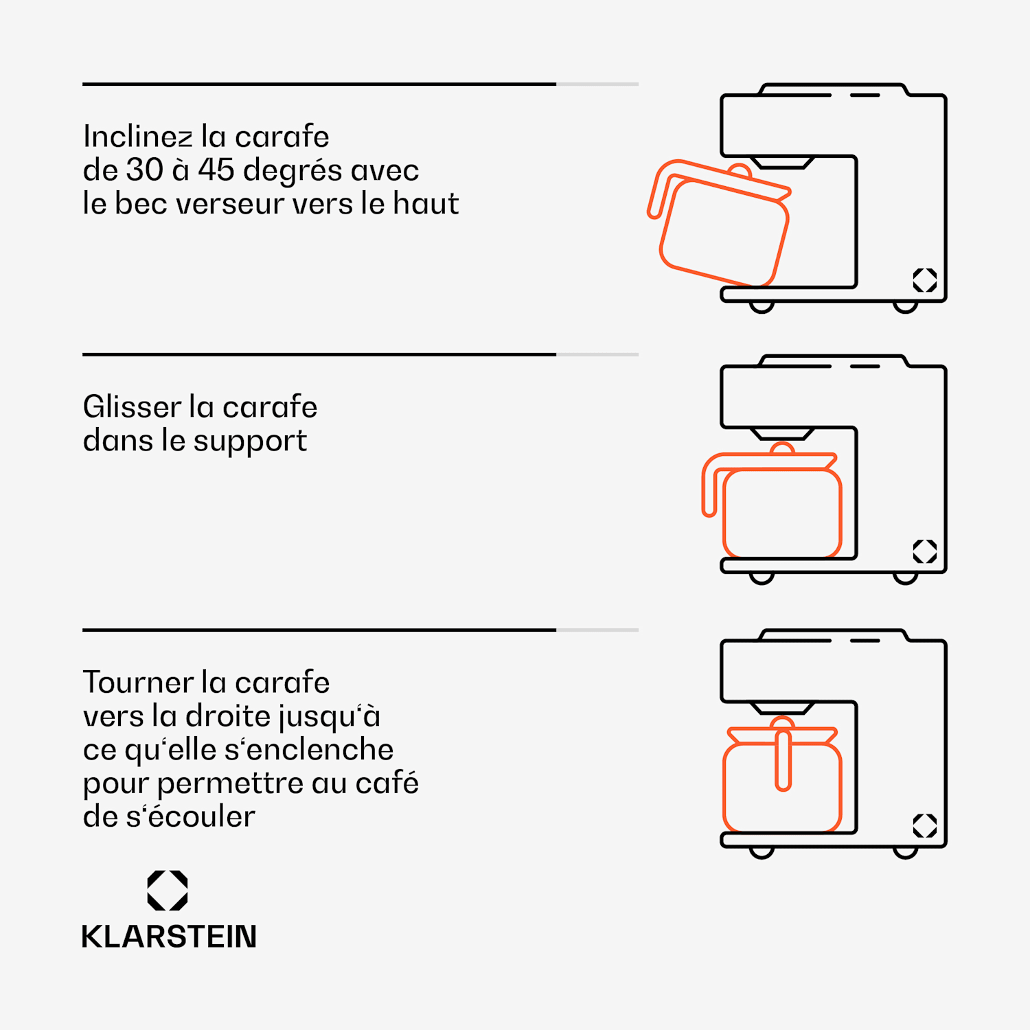 Arabica koffiezetapparaat 800W EasyTouch Control zilver/zwart 