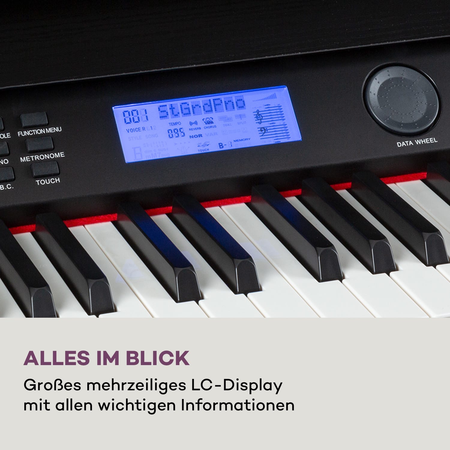 Subi 88 Harmony E-Piano 88 Tasten Hammermechanik 160 Rhythmen 80  Demosongs 