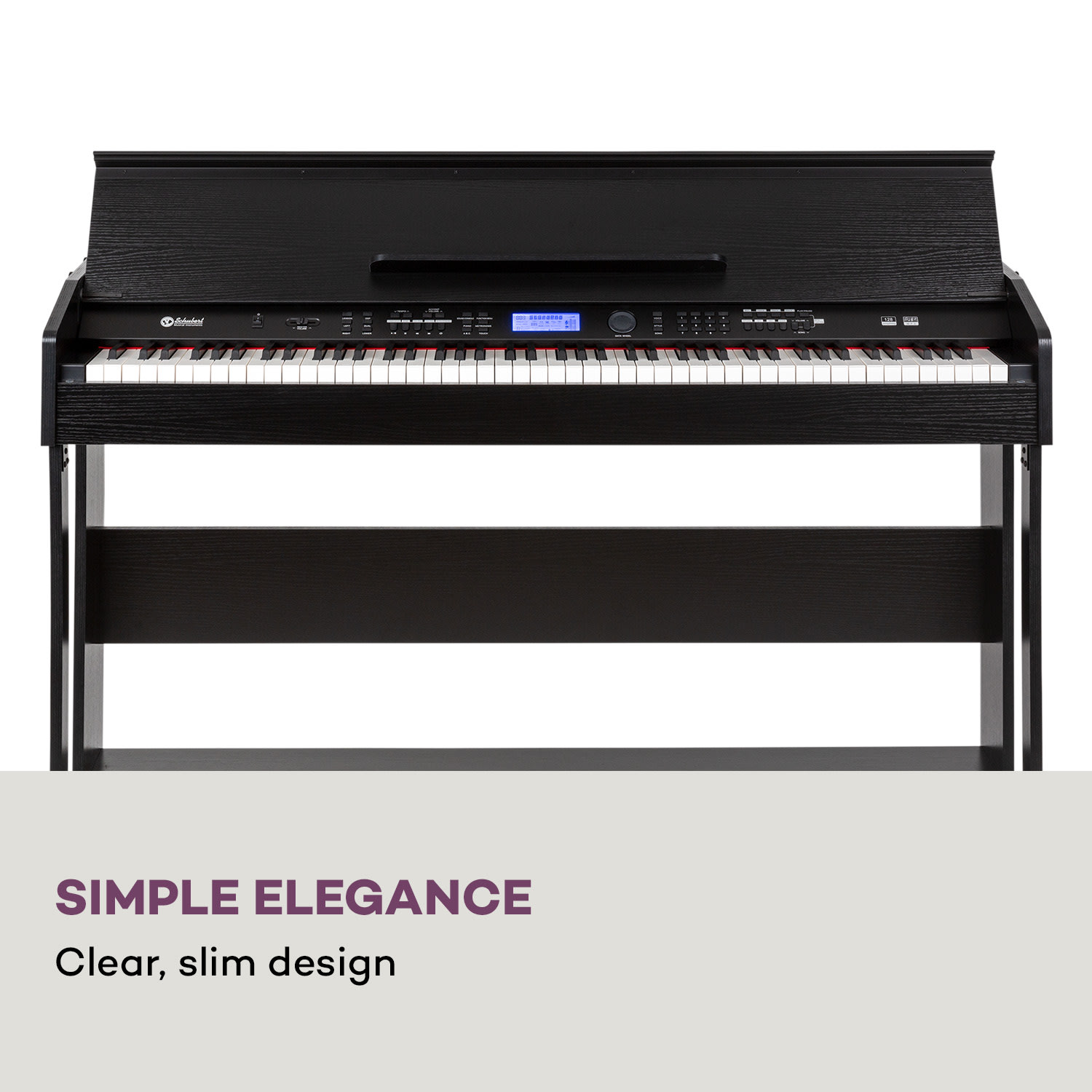 SCHUBERT Subi 88 Harmony, pian digital, 88 taste, mecanism cu ciocan, 160 ritmuri, 80 melodii demo 