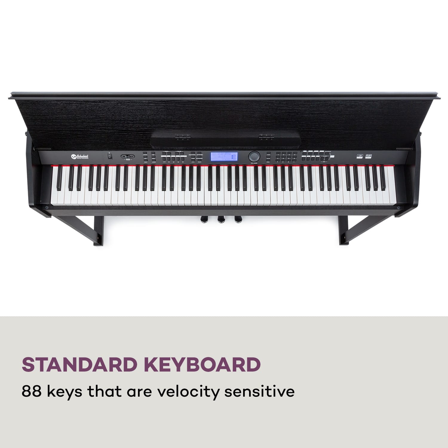 SCHUBERT Subi 88 Harmony, pian digital, 88 taste, mecanism cu ciocan, 160 ritmuri, 80 melodii demo 