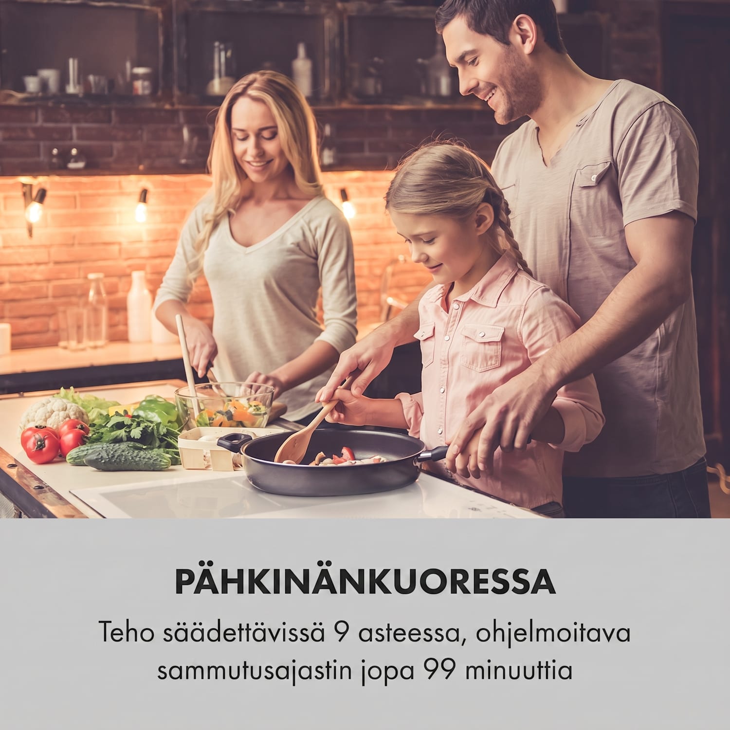 Delicatessa 90 Flex, integroitava induktioliesitaso, 5 keittoaluetta, 7400 W, omavarainen Valkoinen Lasi