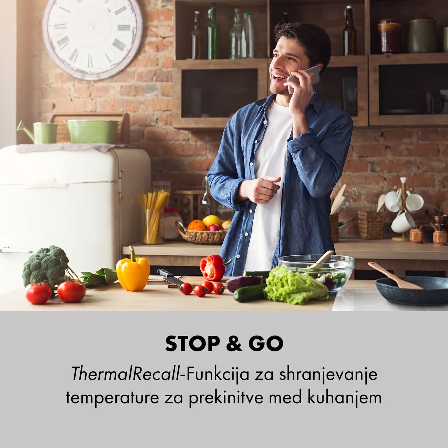 Delicatessa 90 Flex, vgradna kuhalna plošča, indukcija, 5 con, 7400 W, ločena Belo Steklo