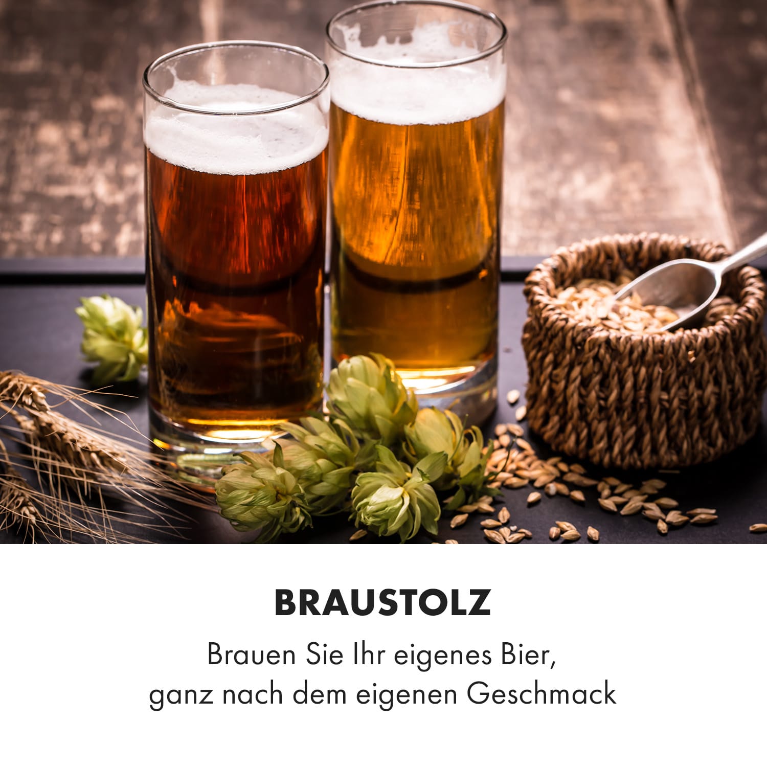 Gärkeller Pro XL, paiolo di fermentazione, 60 litri, valvola di sfogo, acciaio inox 304 