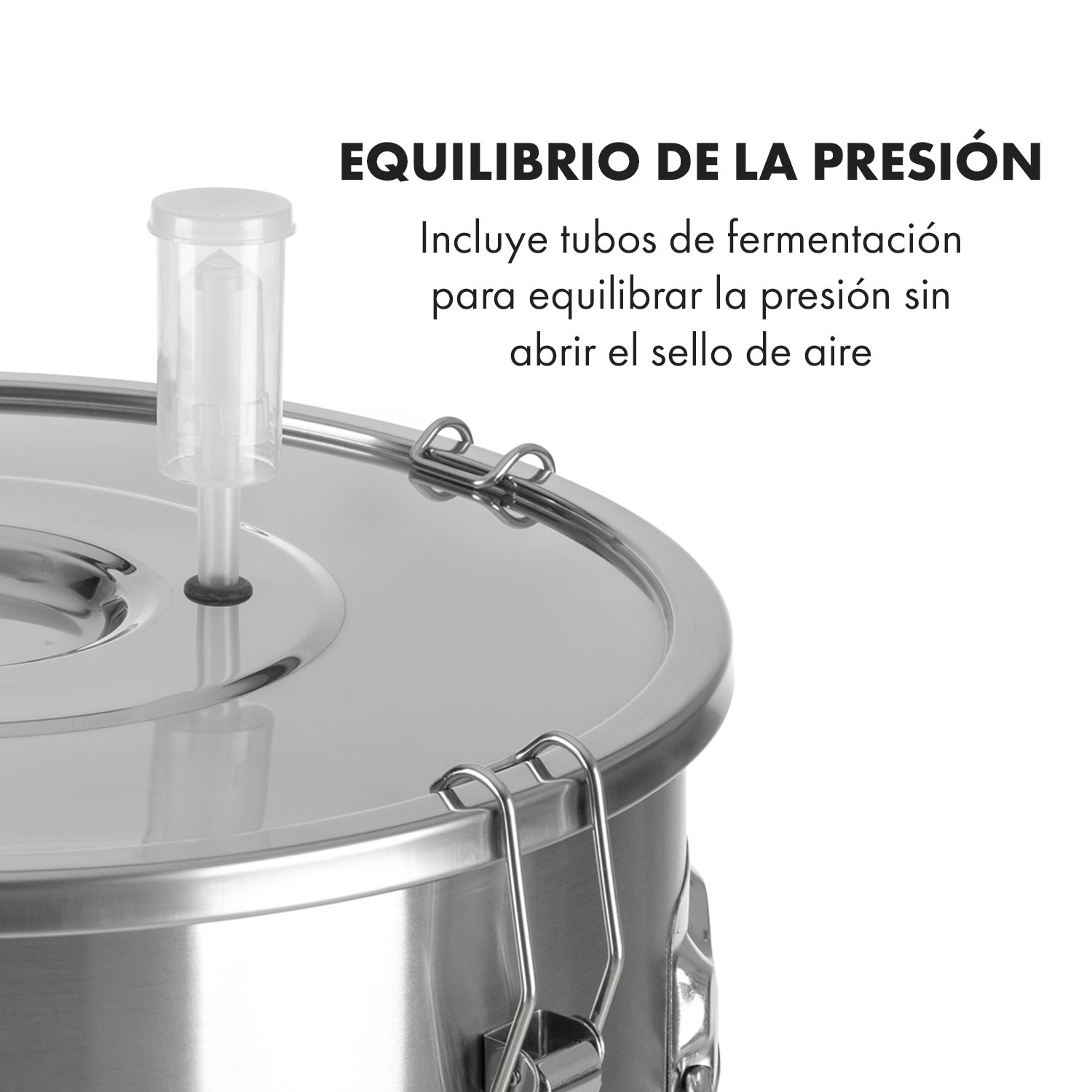 Gärkeller Pro XL Tanque de maceración 60 L Válvula para levadura Acero inoxidable 304 