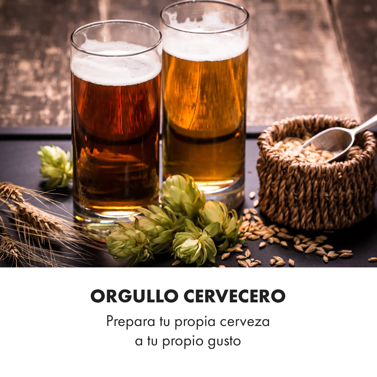 Gärkeller Pro XL Tanque de maceración 60 L Válvula para levadura Acero inoxidable 304 