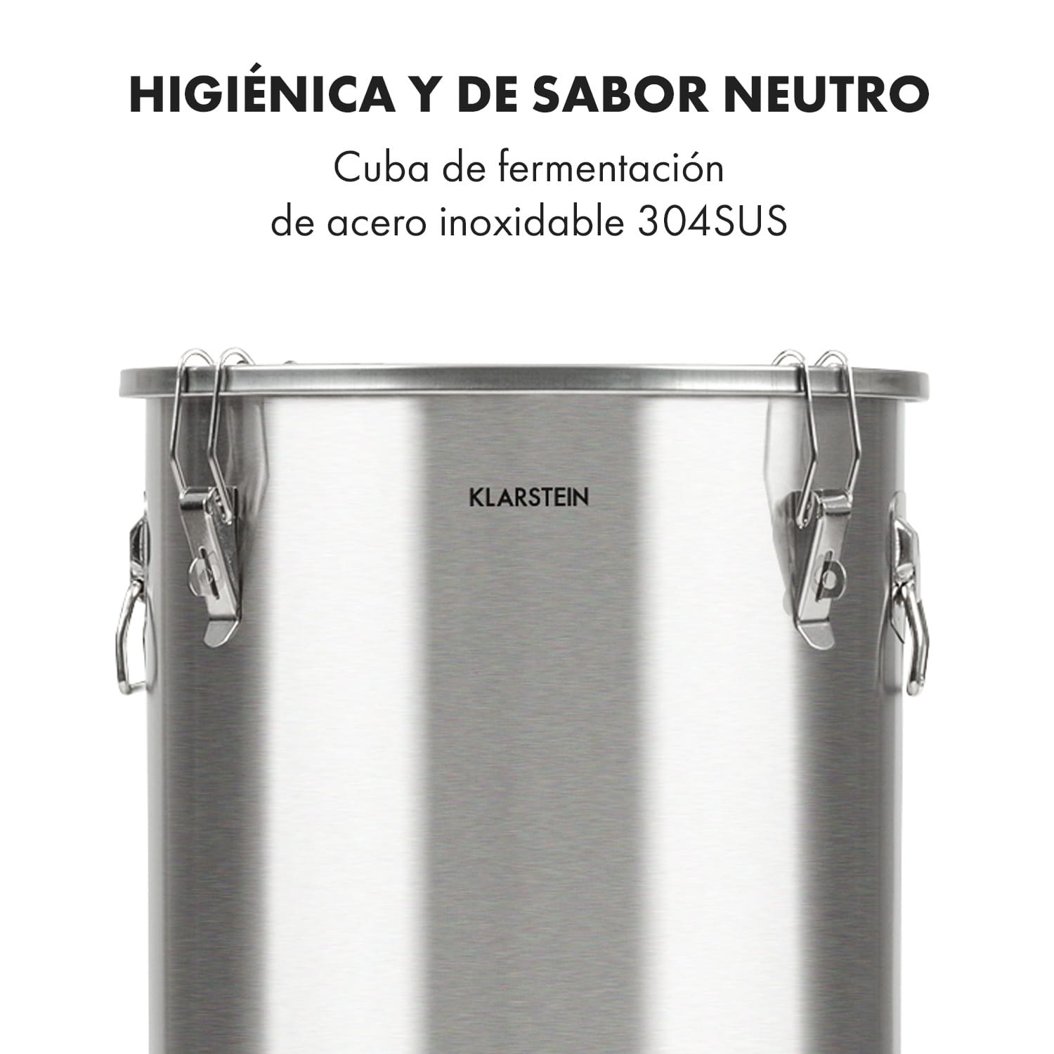 Gärkeller Pro XL Tanque de maceración 60 L Válvula para levadura Acero inoxidable 304 